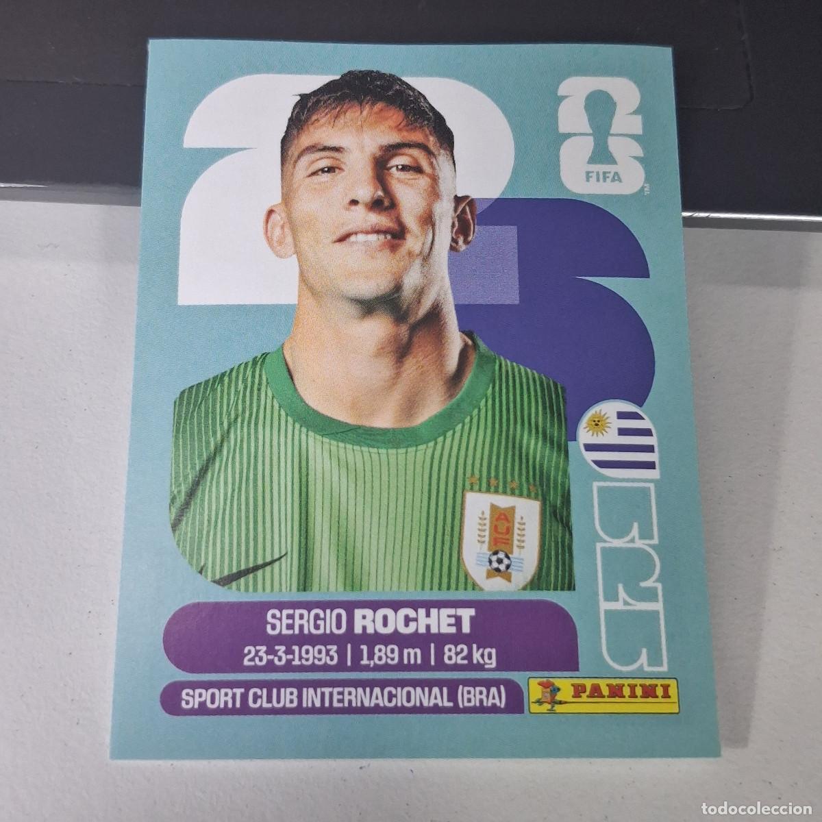 Cromos de F&uacute;tbol: B22 URU2 SERGIO ROCHET 2 URUGUAY MUNDIAL FIFA WORLD CUP 2026 STICKER PANINI