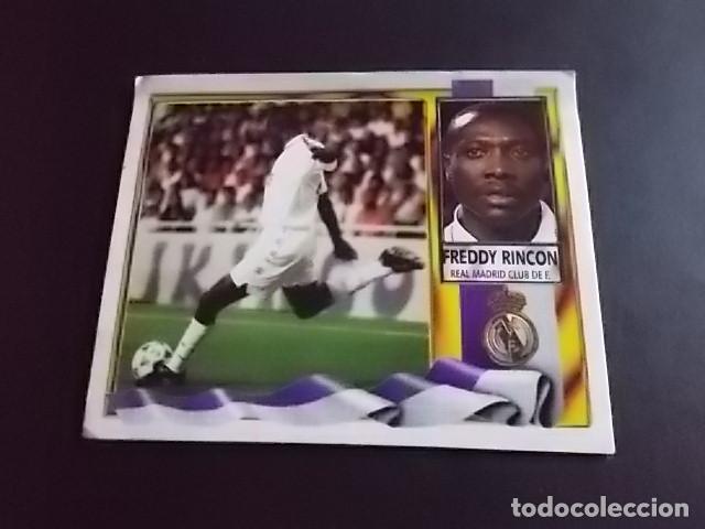 Cromos de F&uacute;tbol: FREDDY RINCON REAL MADRID COLOCA ESTE 95-96 VENTANILLA IMPECABLE