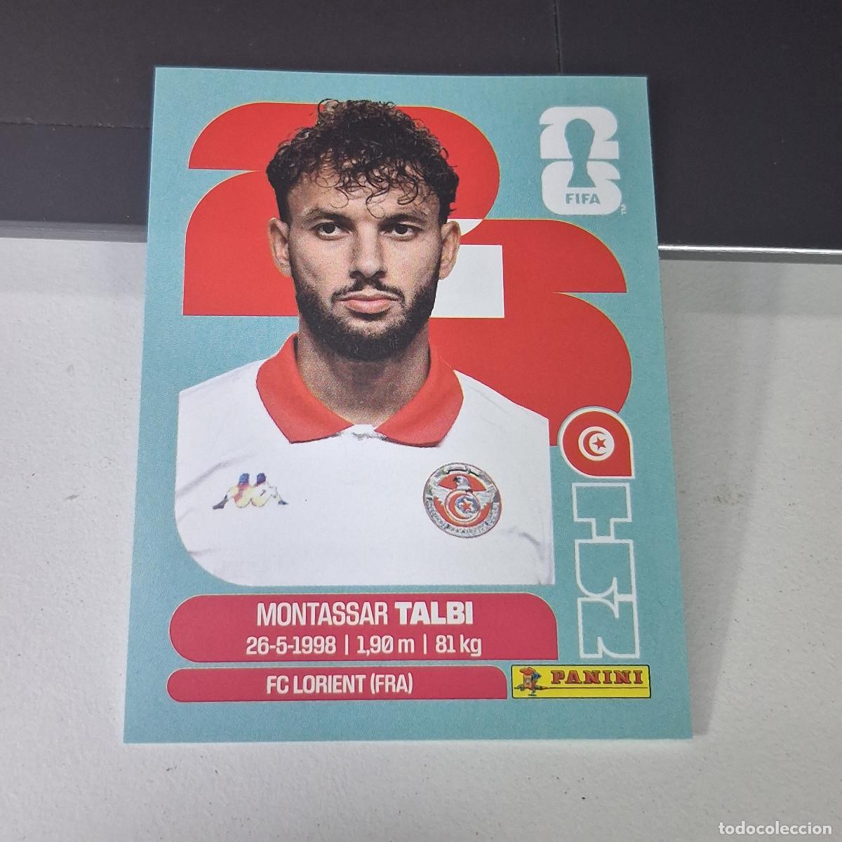 Cromos de F&uacute;tbol: B22 TUN5 MONTASSAR TALBI 5 TUNEZ T&Uacute;NEZ TUNISIA TUN MUNDIAL FIFA WORLD CUP 2026 STICKER PANINI