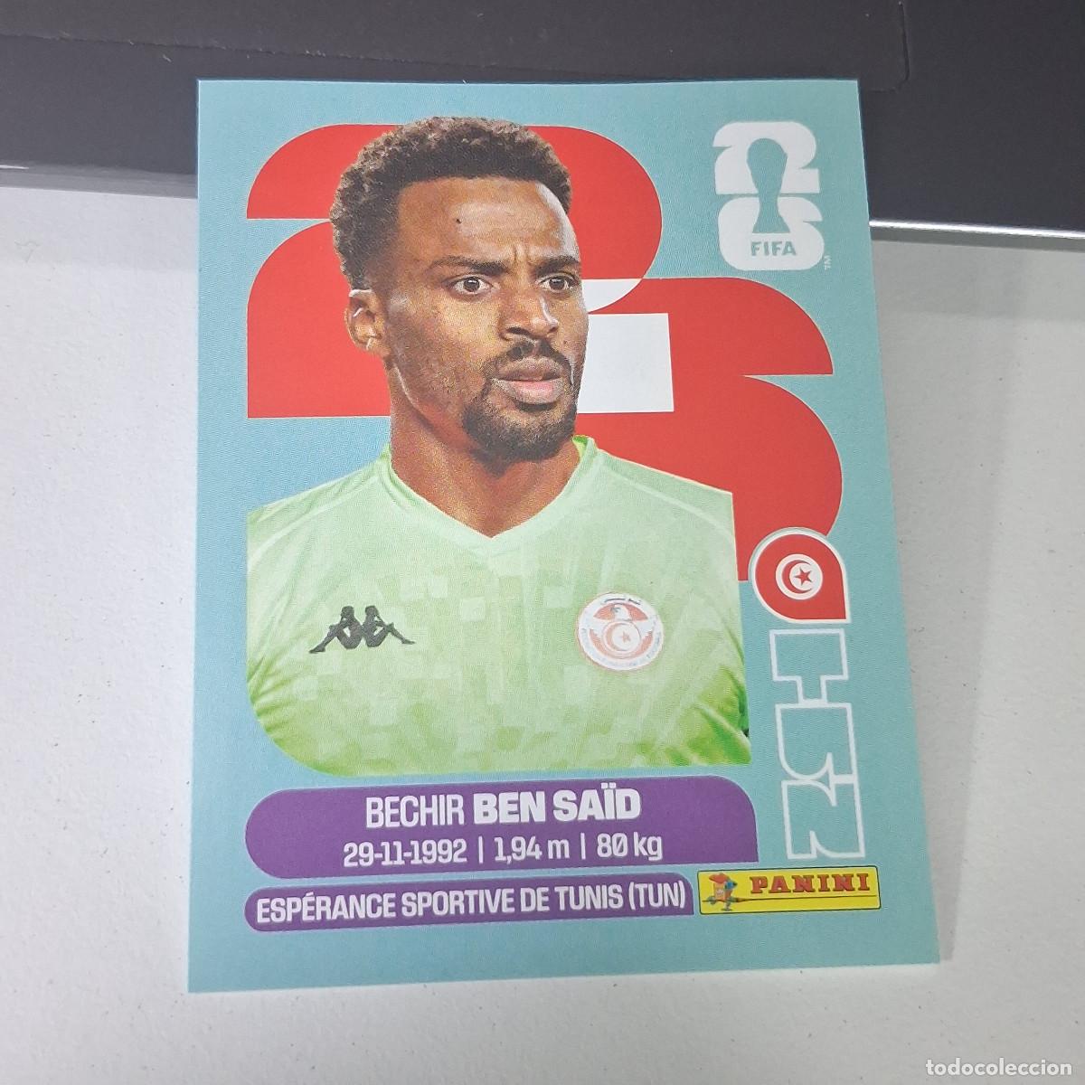 Cromos de F&uacute;tbol: B22 TUN2 BECHIR BEN SAID 2 T&Uacute;NEZ TUNISIA TUN MUNDIAL FIFA WORLD CUP 2026 STICKER PANINI