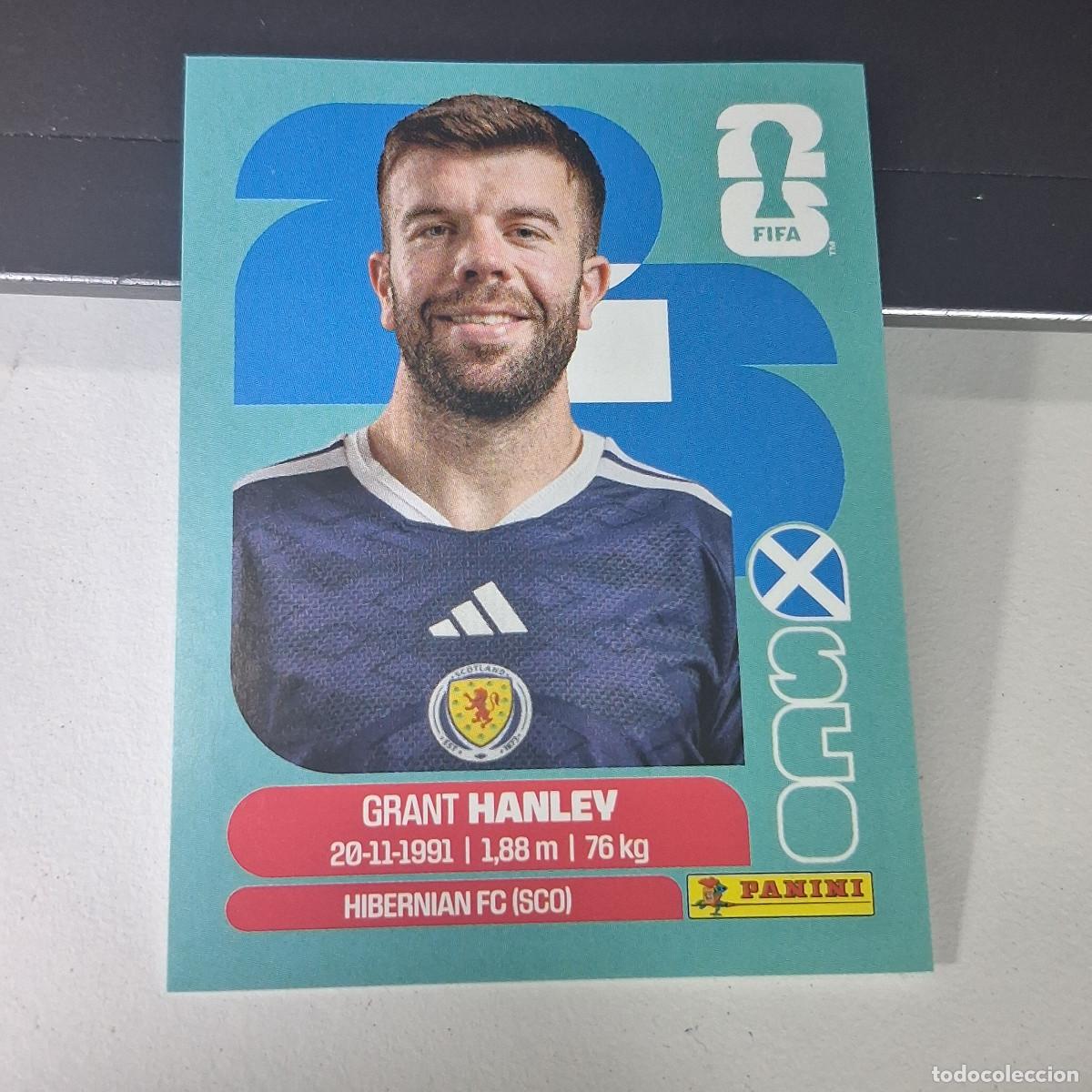 Cromos de F&uacute;tbol: B22 SCO10 GRANT HANLEY 10 ESCOCIA SCOTLAND SCO MUNDIAL FIFA WORLD CUP 2026 STICKER PANINI