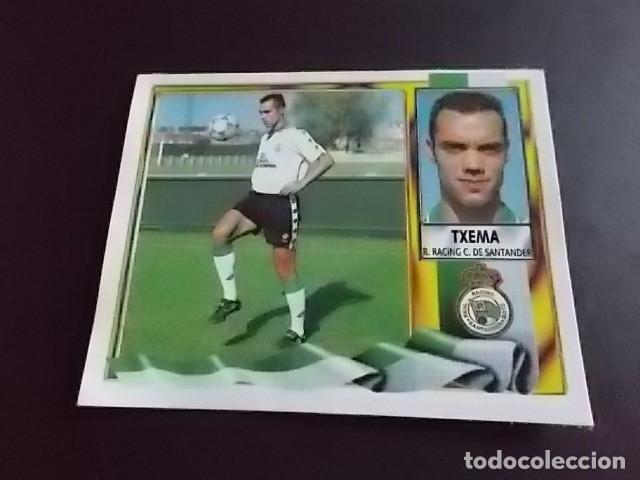 Cromos de F&uacute;tbol: TXEMA RACING ESTE 95-96 FICHAJE N&ordm;31 Y DOBLE VERSION RECORTADO IMPECABLE