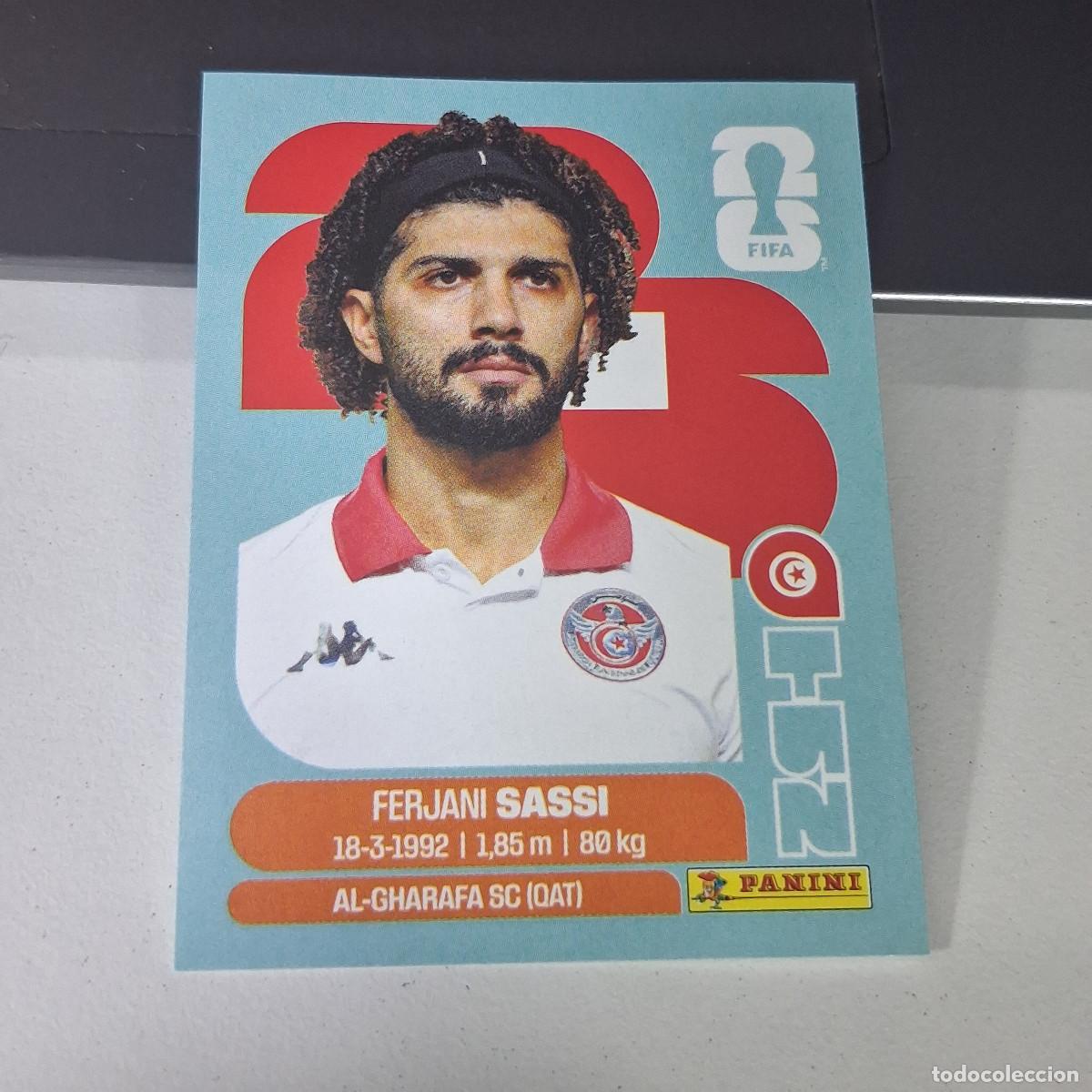 Cromos de F&uacute;tbol: B22 TUN11 FERJANI SASSI 11 T&Uacute;NEZ TUNISIA TUN MUNDIAL FIFA WORLD CUP 2026 STICKER PANINI