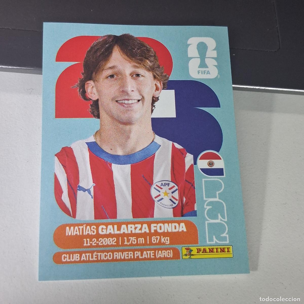 Football Stickers: B22 PAR 14 PAR14 MATIAS GALARZA FONDA PARAGUAY MUNDIAL FIFA WORLD CUP 2026 STICKER PANINI