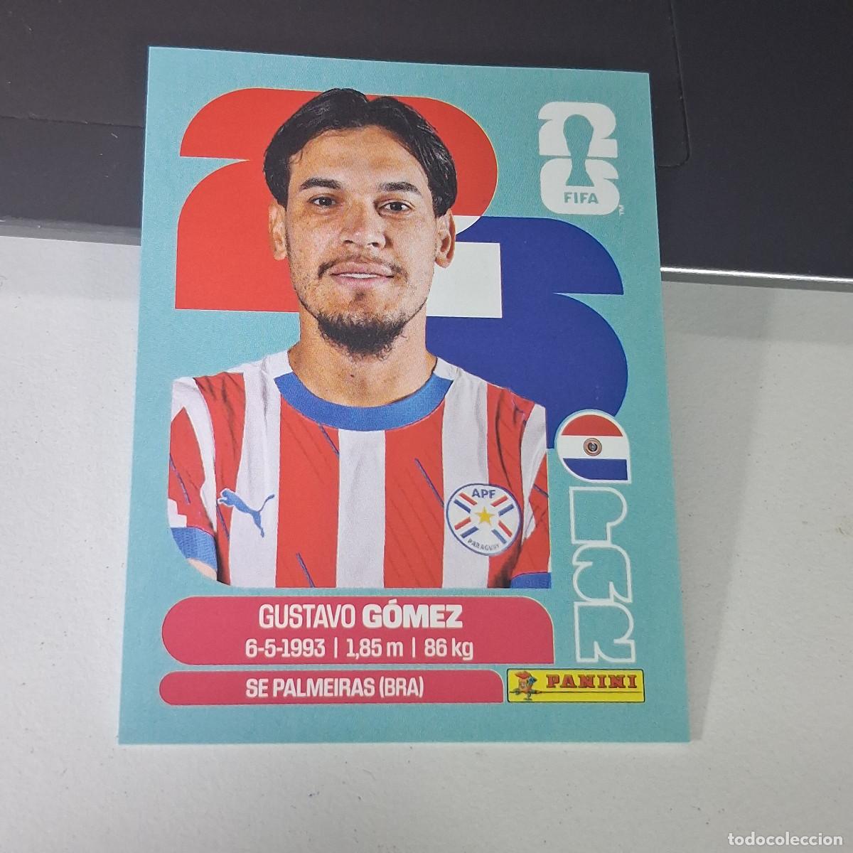 Football Stickers: B22 PAR4 GUSTAVO G&Oacute;MEZ 4 PARAGUAY PAR MUNDIAL FIFA WORLD CUP 2026 STICKER PANINI