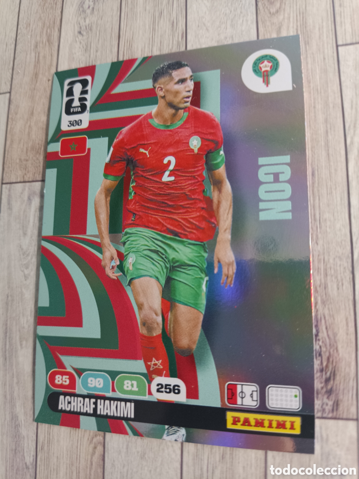 Football Stickers: 300 ACHRAF HAKIMI MARRUECOS ICON ADRENALYN XL MUNDIAL FIFA WORLD CUP 2026 PANINI