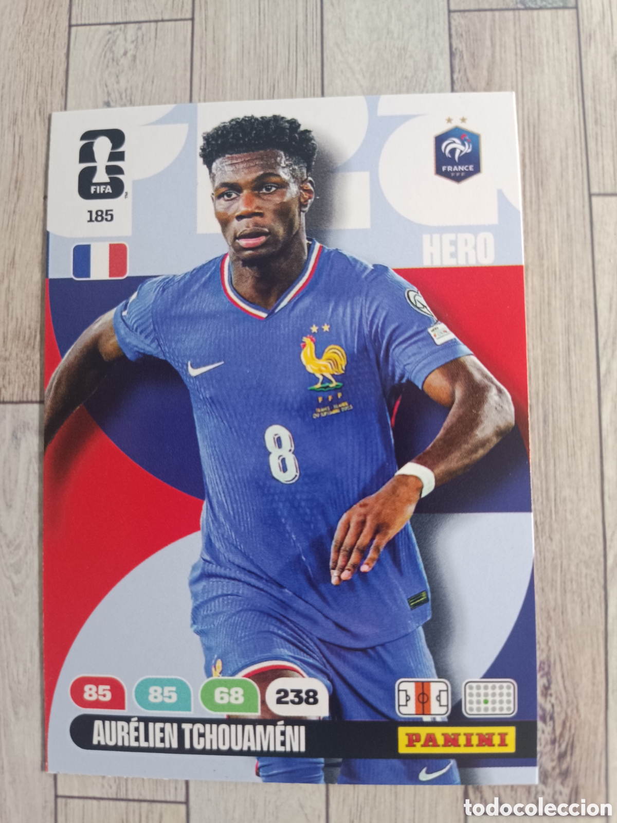 Football Stickers: 185 TOCHOUAMENI FRANCIA HERO ADRENALYN XL MUNDIAL FIFA WORLD CUP 2026 PANINI