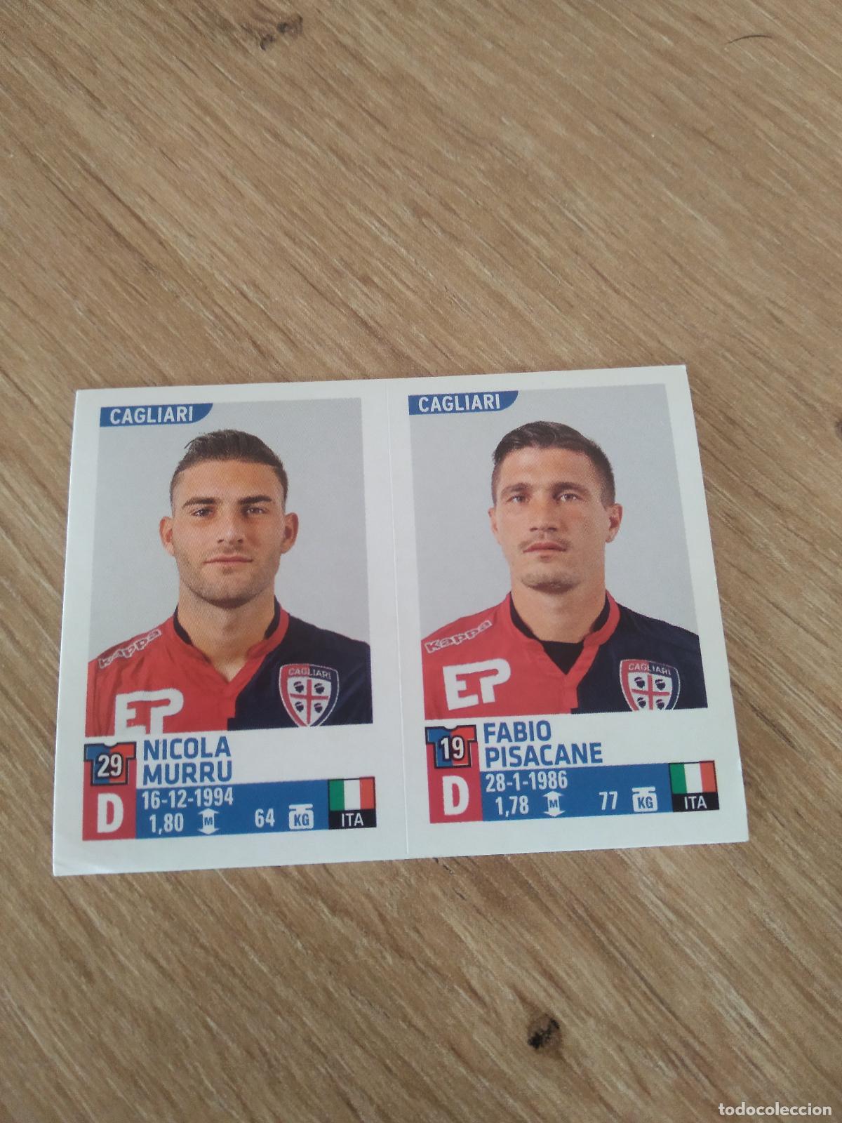 Football Stickers: 632 MURRU PISACANE CAGLIARI CROMO FUTBOL PANINI LIGA ITALIA 15-16 CALCIATORI 2015-2016 SERIE A