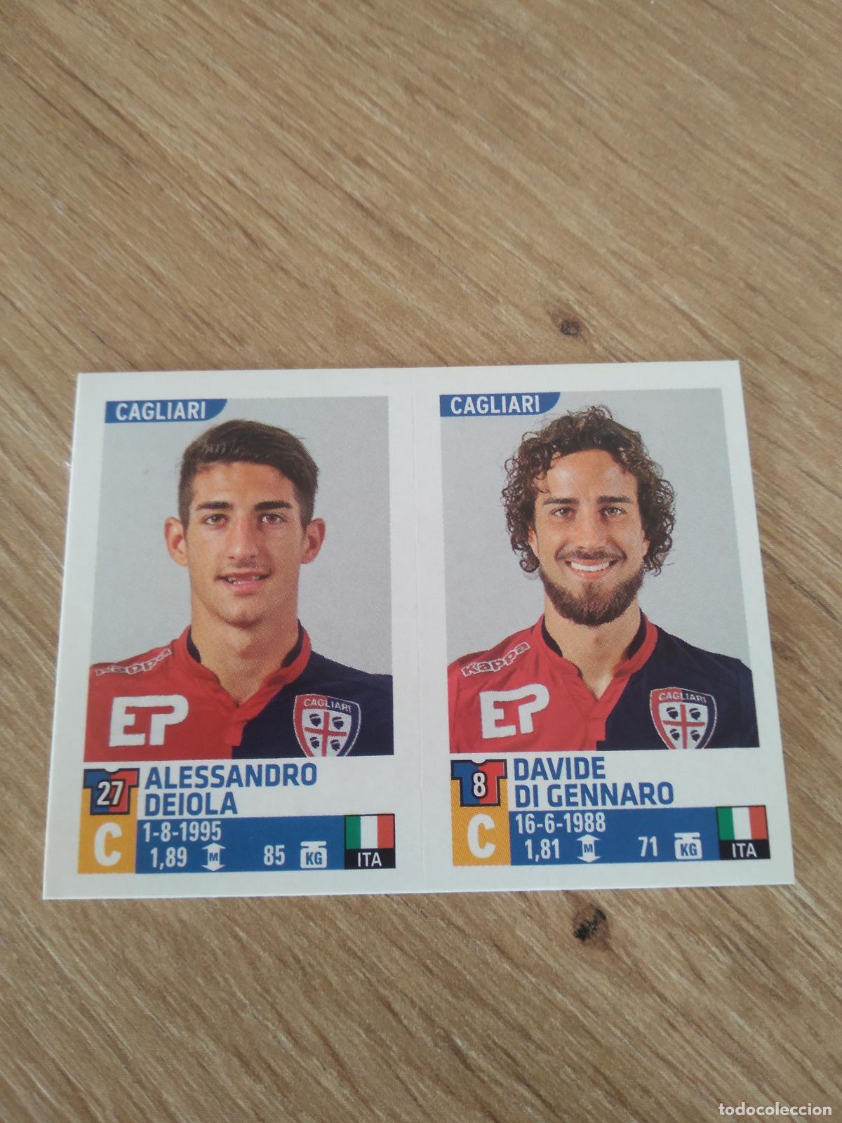 Football Stickers: 635 DEIOLA DI GENNARO CAGLIARI CROMO FUTBOL PANINI LIGA ITALIA 15-16 CALCIATORI 2015-2016 SERIE A