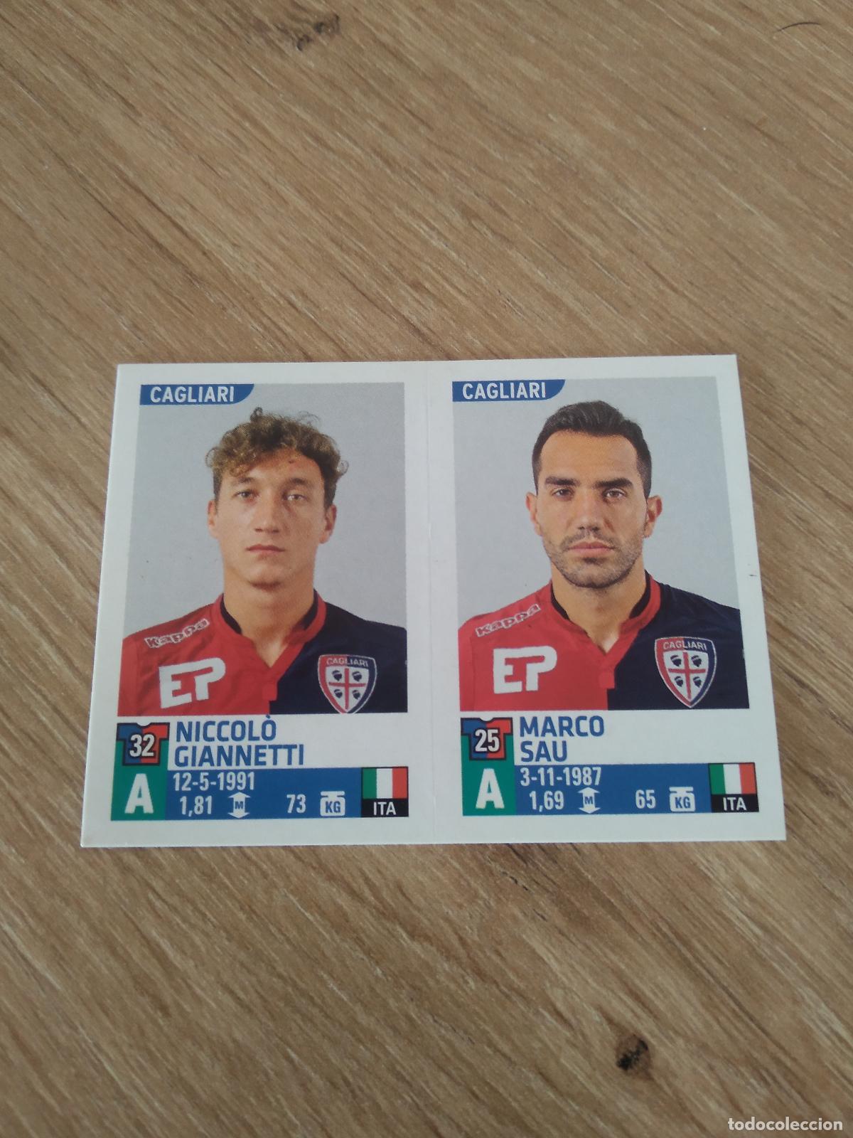 Football Stickers: 637 GIANNETTI MARCO SAU CAGLIARI CROMO FUTBOL PANINI LIGA ITALIA 15-16 CALCIATORI 2015-2016 SERIE A