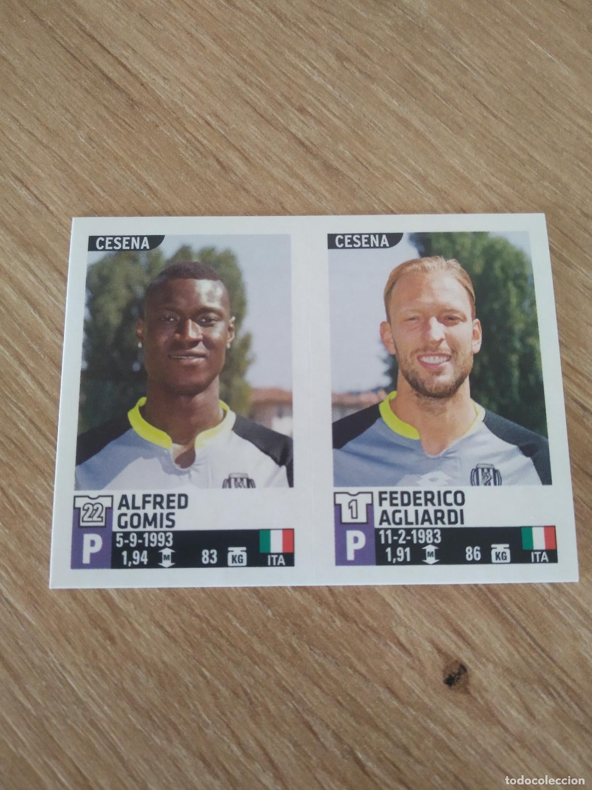 Cartes &agrave; collectionner de Football: 641 GOMIS AGLIARDI CESENA CROMO FUTBOL PANINI LIGA ITALIA 15-16 CALCIATORI 2015-2016 SERIE A