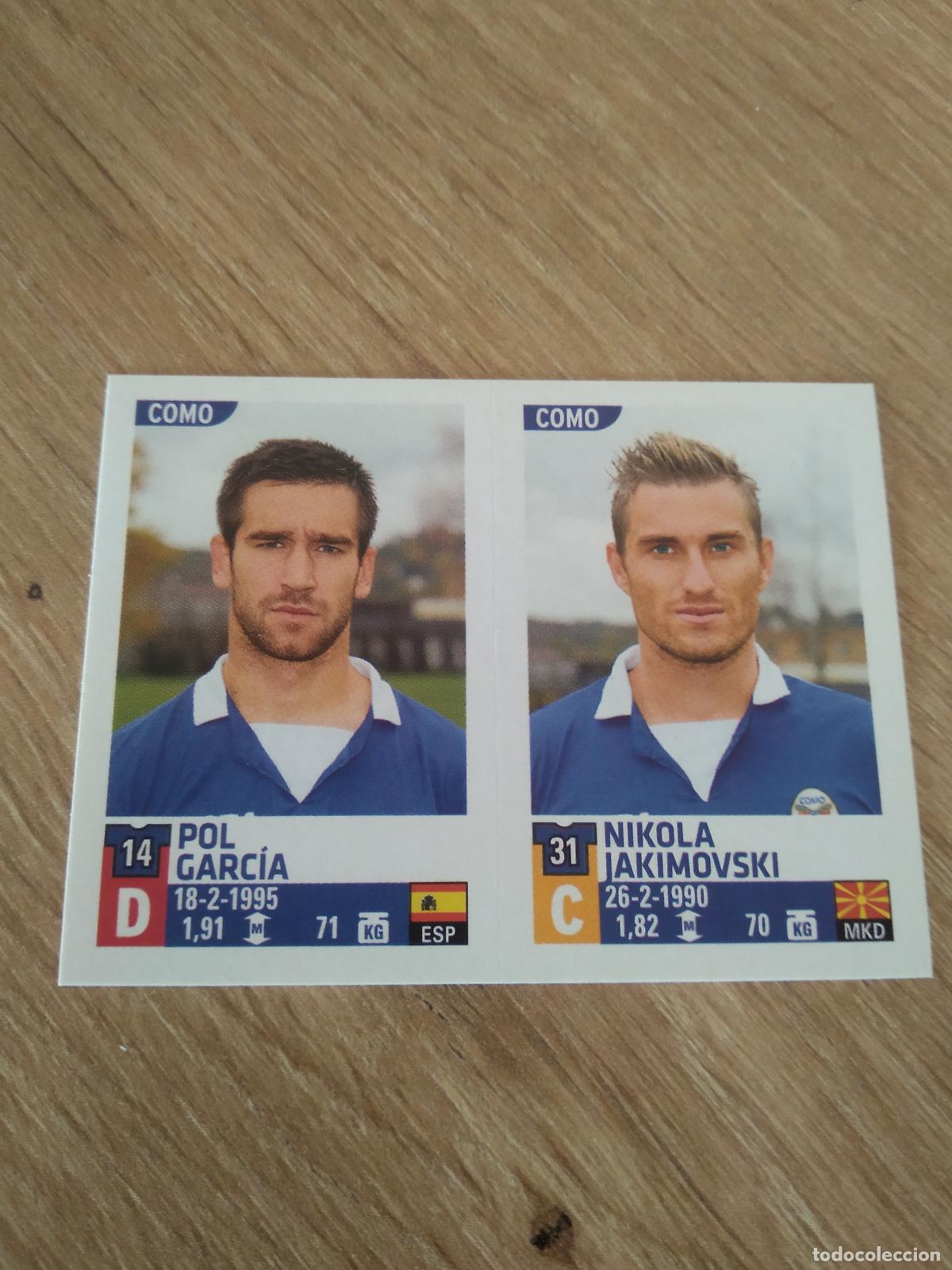 Fu&szlig;ball-Sticker: 655 POL GARCIA JAKIMOVSKI COMO CROMO FUTBOL PANINI LIGA ITALIA 15-16 CALCIATORI 2015-2016 SERIE A