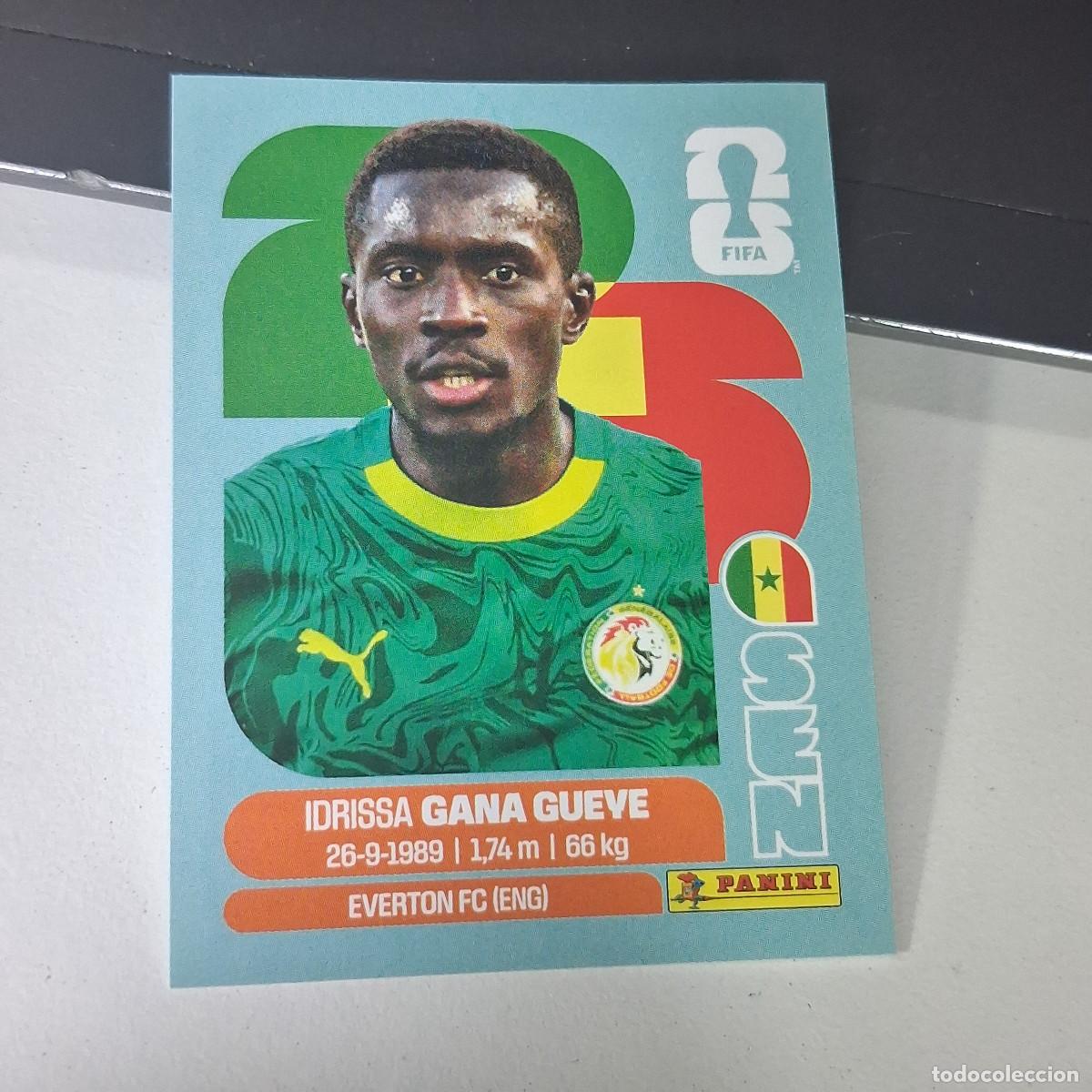 Fu&szlig;ball-Sticker: B22 SEN9 IDRISSA GANA GUEYE 9 SENEGAL SEN MUNDIAL FIFA WORLD CUP 2026 STICKER PANINI