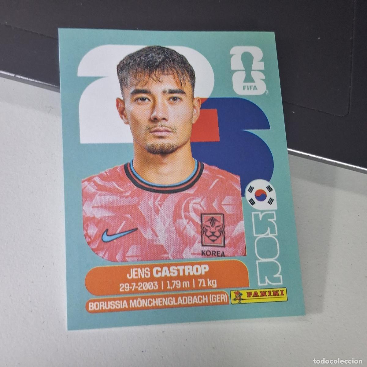 Fu&szlig;ball-Sticker: B22 KOR15 JENS CASTROP 15 COREA DEL SUR KOR MUNDIAL FIFA WORLD CUP 2026 STICKER PANINI