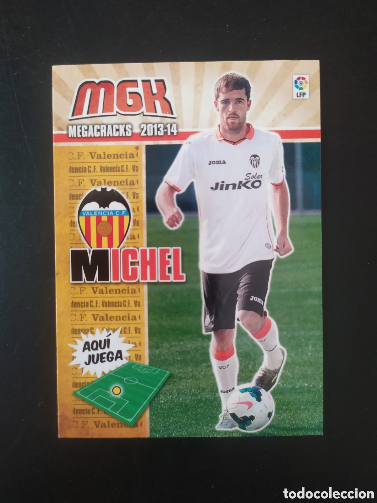 Fu&szlig;ball-Sticker: Megacracks 2013 2014 13 14 panini Michel fichaje n&deg; 322 bis Valencia