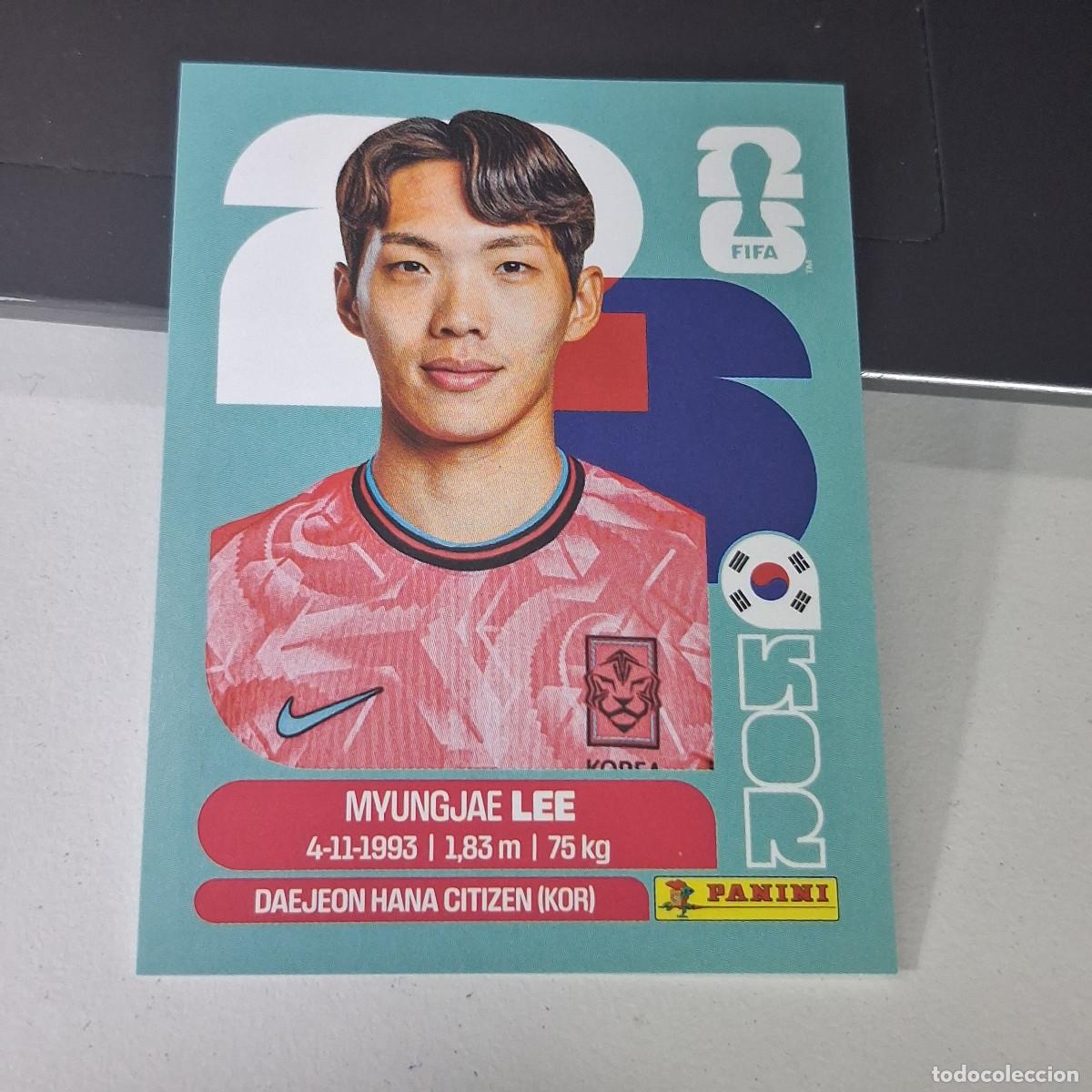 Football Stickers: B22 KOR9 MYUNG-JAE LEE 9 KOREA COREA DEL SUR KOR MUNDIAL FIFA WORLD CUP 2026 STICKER PANINI