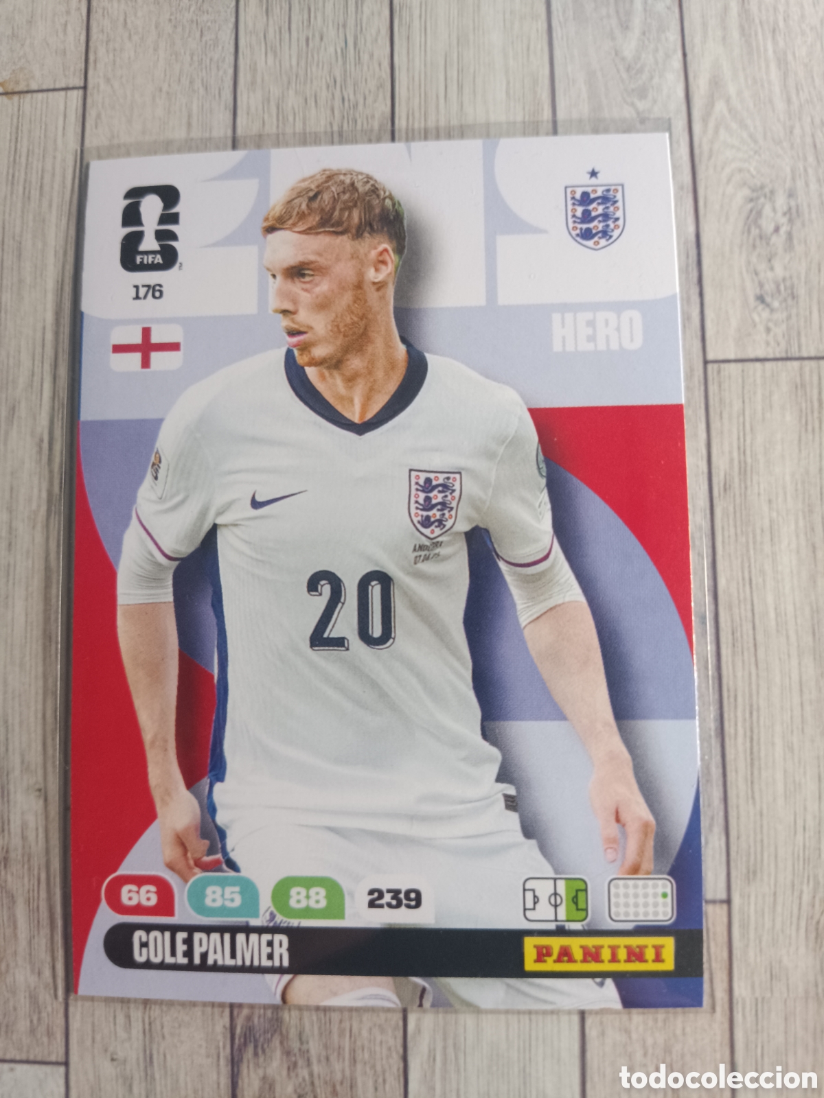 Cromos de F&uacute;tbol: 176 COLE PALMER INGLATERRA HERO ADRENALYN XL MUNDIAL FIFA WORLD CUP 2026 PANINI