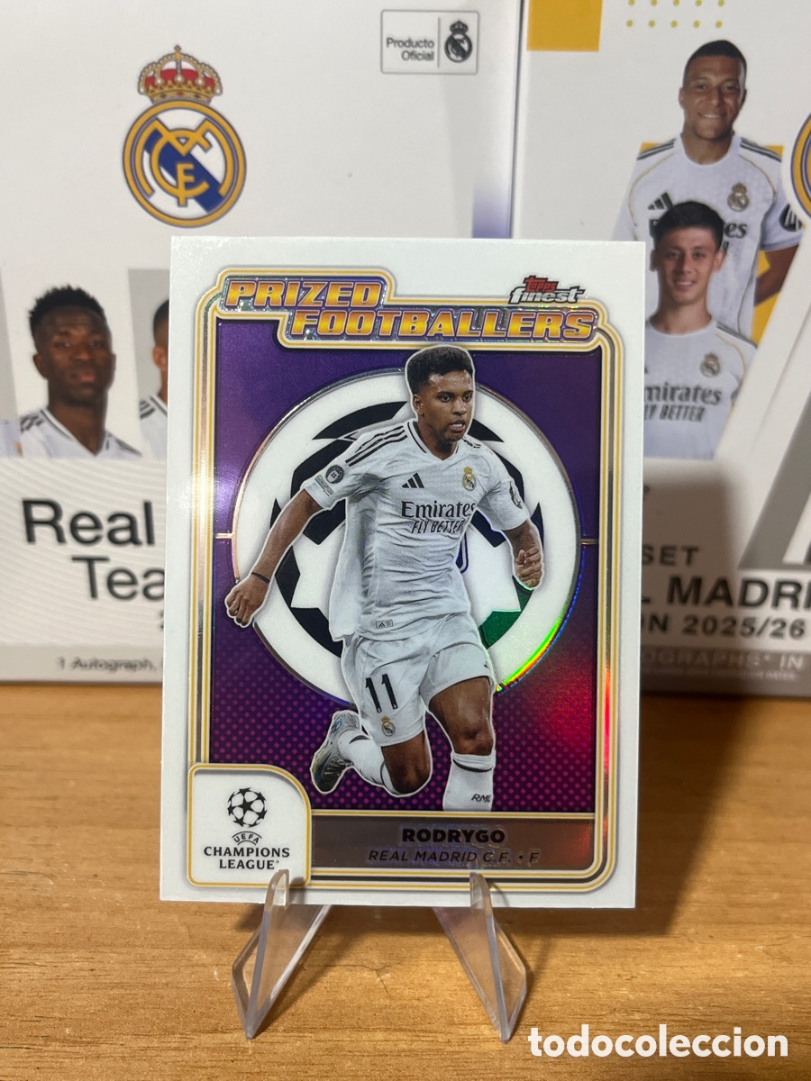 Cromos de F&uacute;tbol: RODRYGO PRIZED FOOTBALLERS TOPPS FISNETS 25