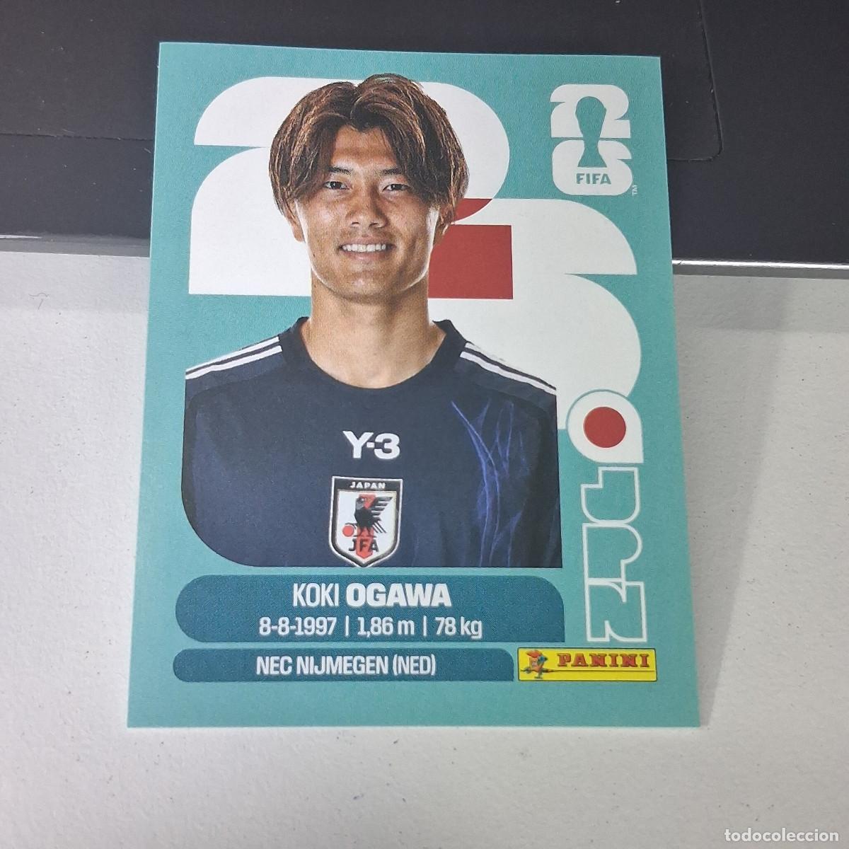 Cromos de F&uacute;tbol: B22 JPN19 KOKI OGAWA 19 JAP&Oacute;N JAPAN JPN MUNDIAL FIFA WORLD CUP 2026 STICKER PANINI