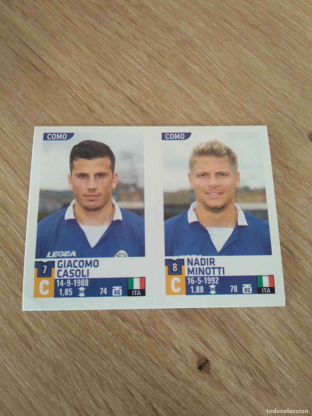 Figurine di Calcio: 657 CASOLI MINOTTI COMO COMO CROMO FUTBOL PANINI LIGA ITALIA 15-16 CALCIATORI 2015-2016