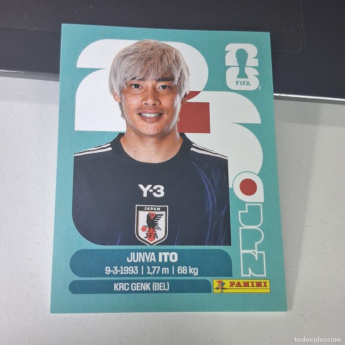 Figurine di Calcio: B22 JPN18 JUNYA ITO 18 JAP&Oacute;N JAPAN JPN MUNDIAL FIFA WORLD CUP 2026 STICKER PANINI