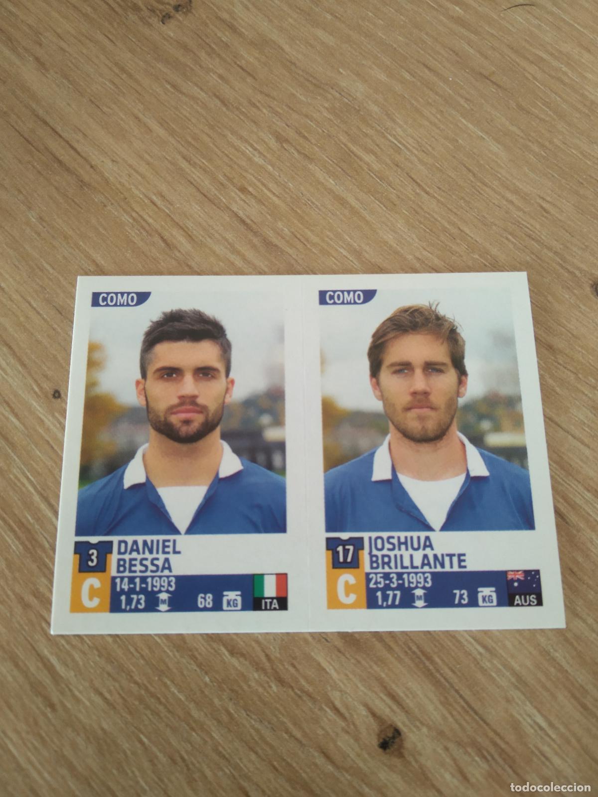 Figurine di Calcio: 658 BESSA BRILLANTE COMO COMO CROMO FUTBOL PANINI LIGA ITALIA 15-16 CALCIATORI 2015-2016