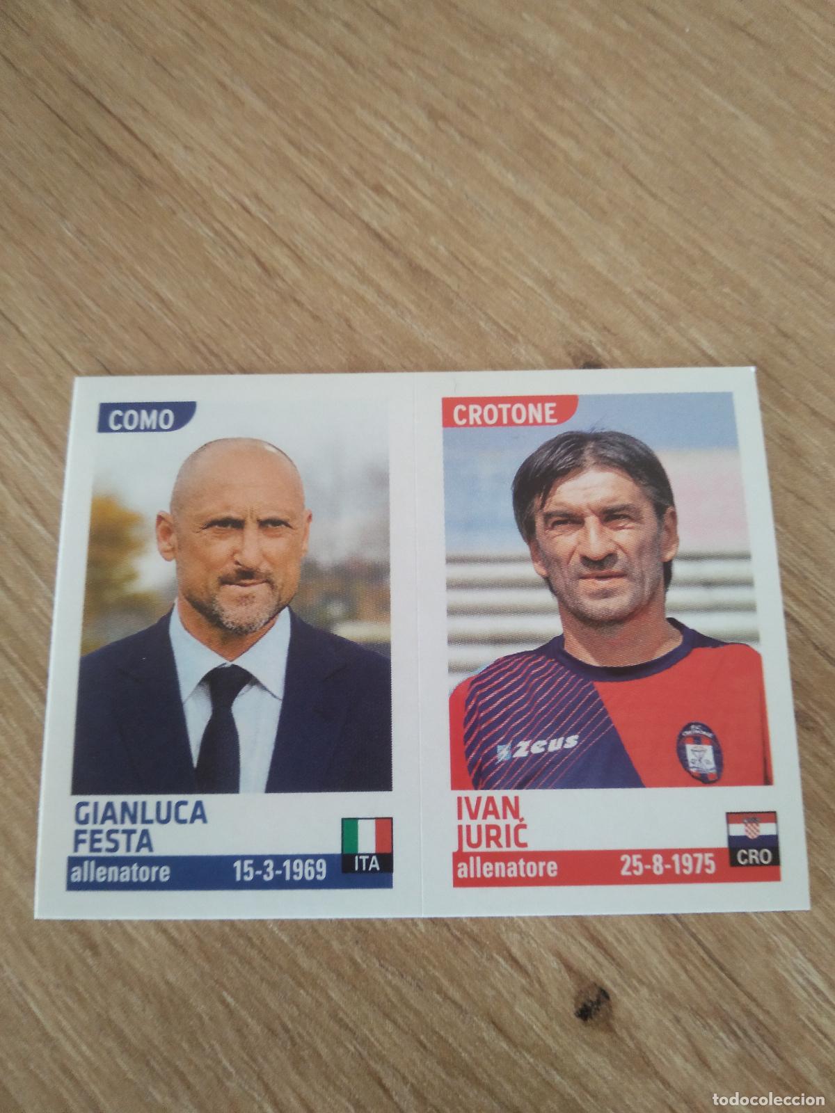 Figurine di Calcio: 661 FESTA COMO JURIC CROTONE CROMO FUTBOL PANINI LIGA ITALIA 15-16 CALCIATORI 2015-2016