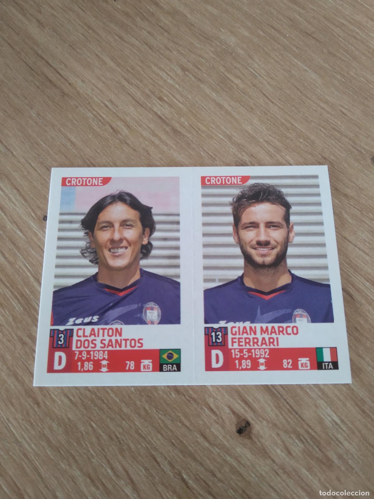 Figurine di Calcio: 664 DOS SNATOS FERRARI CROTONE CROMO FUTBOL PANINI LIGA ITALIA 15-16 CALCIATORI 2015-2016