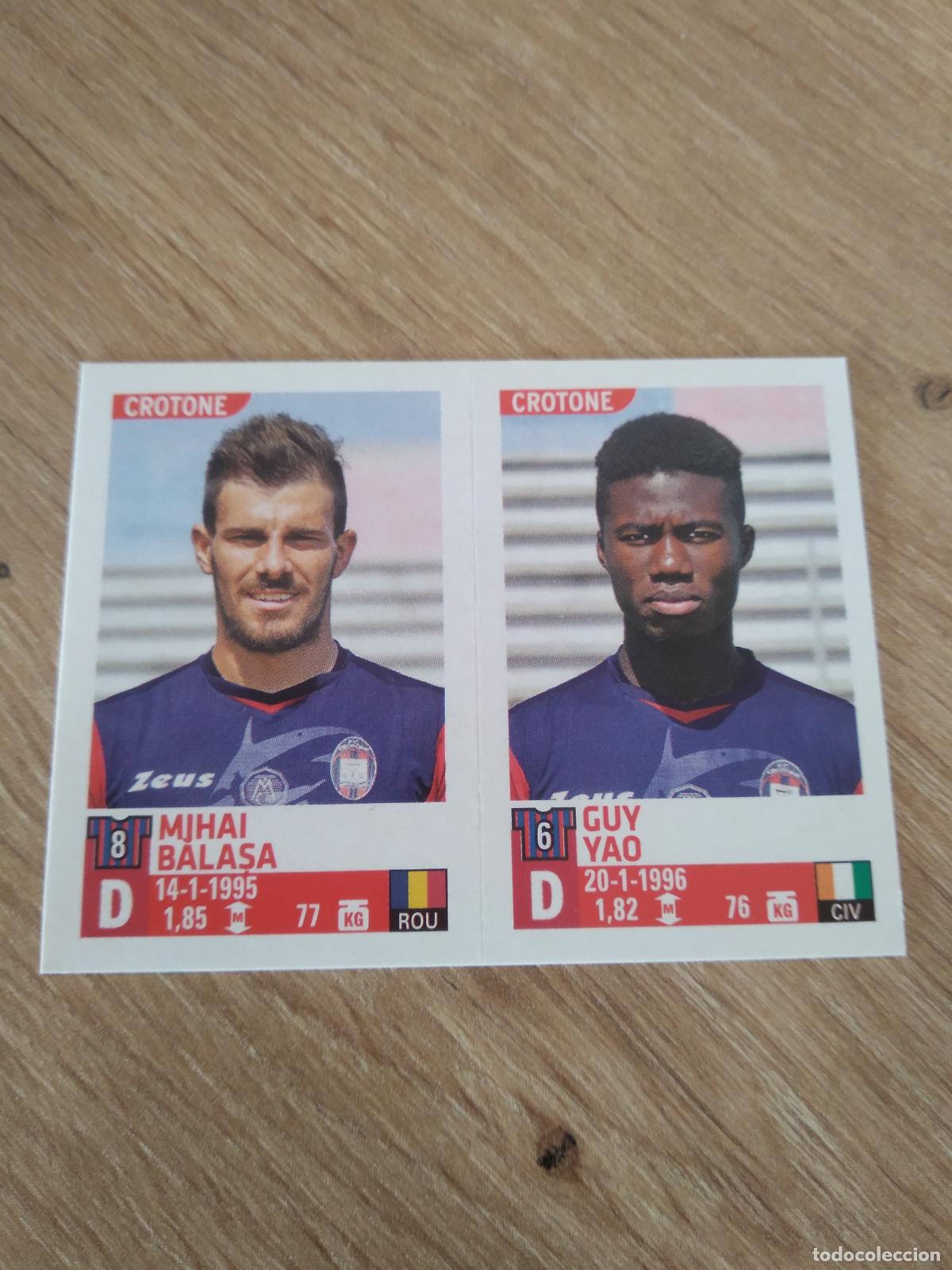 Football Stickers: 666 BALASA GUY YAO CROTONE CROMO FUTBOL PANINI LIGA ITALIA 15-16 CALCIATORI 2015-2016