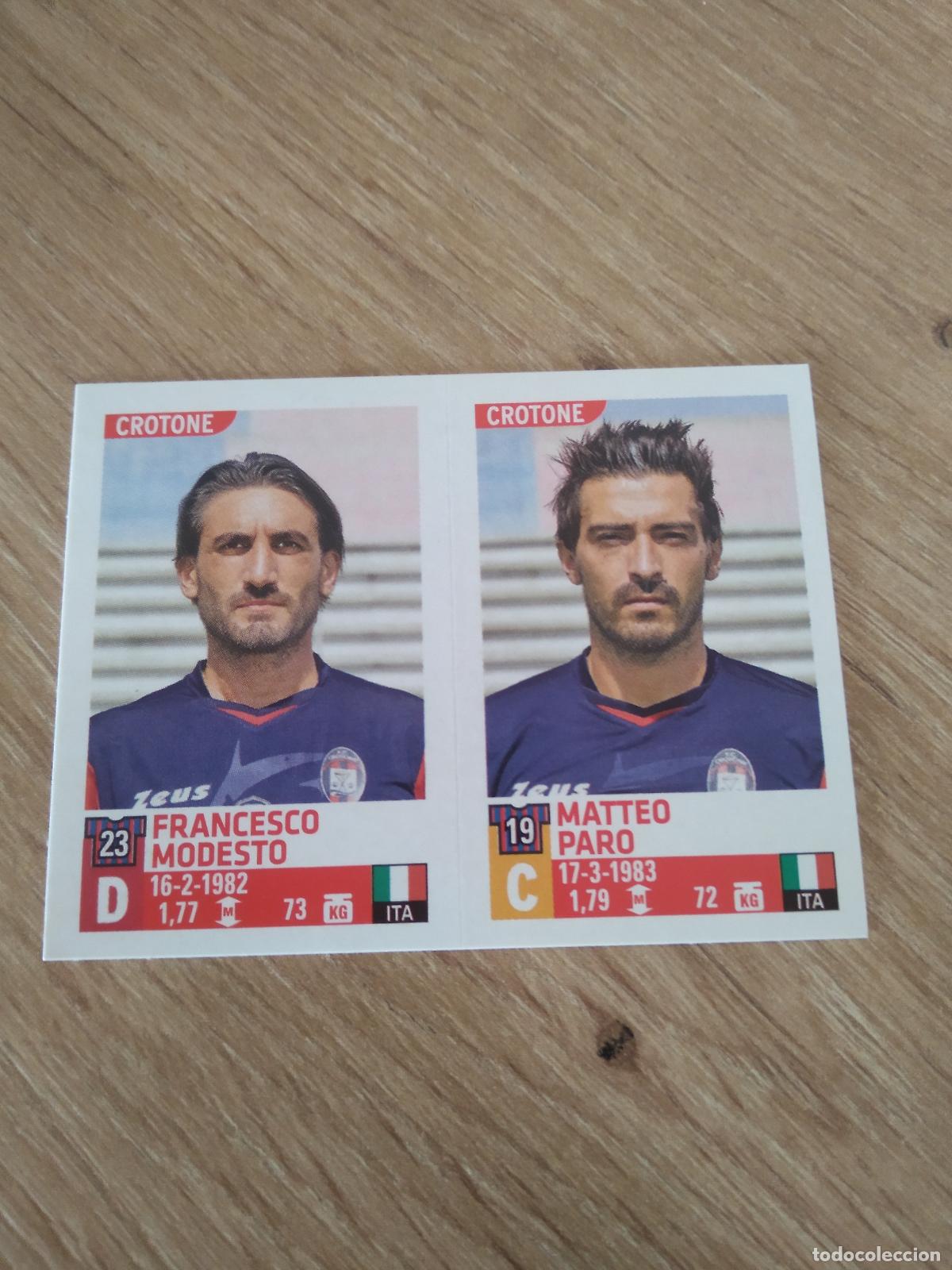 Football Stickers: 667 MODESTO MATTEO PARO CROTONE CROMO FUTBOL PANINI LIGA ITALIA 15-16 CALCIATORI 2015-2016