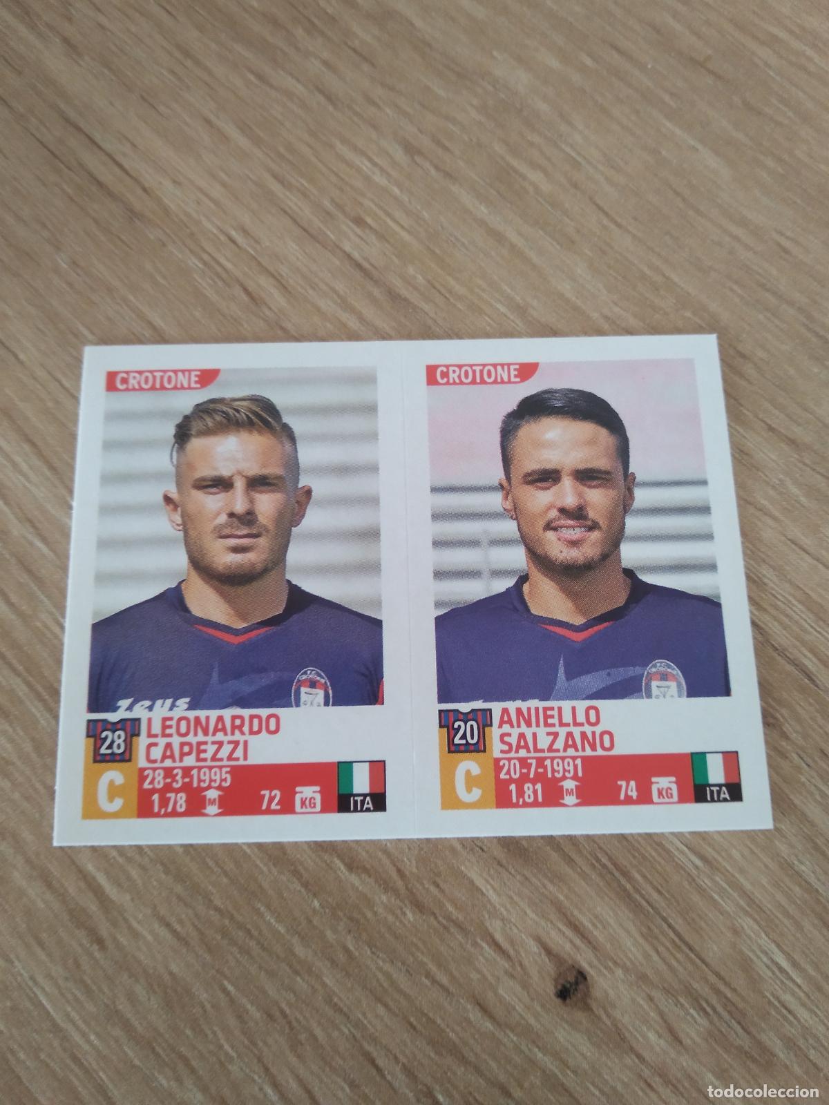 Football Stickers: 668 CAPEZZI SALZANO CROTONE CROMO FUTBOL PANINI LIGA ITALIA 15-16 CALCIATORI 2015-2016