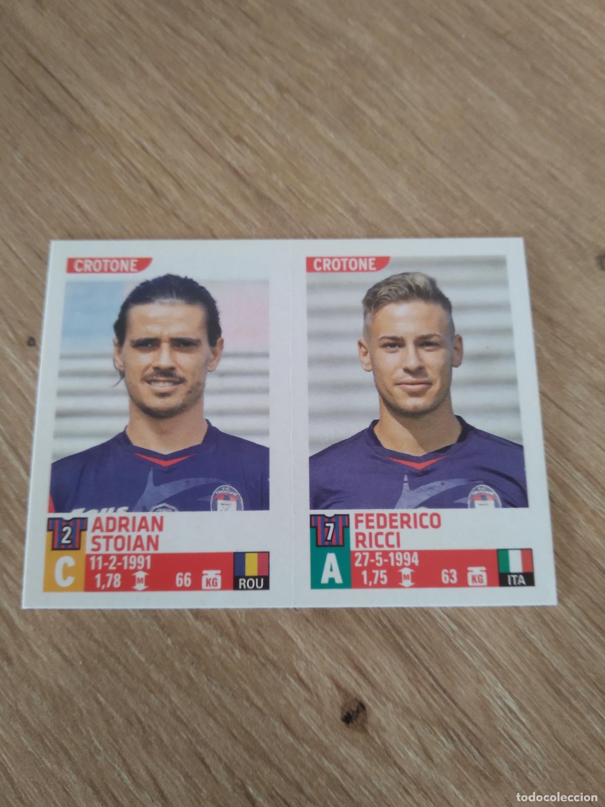 Football Stickers: 669 STOIAN RICCI CROTONE CROMO FUTBOL PANINI LIGA ITALIA 15-16 CALCIATORI 2015-2016