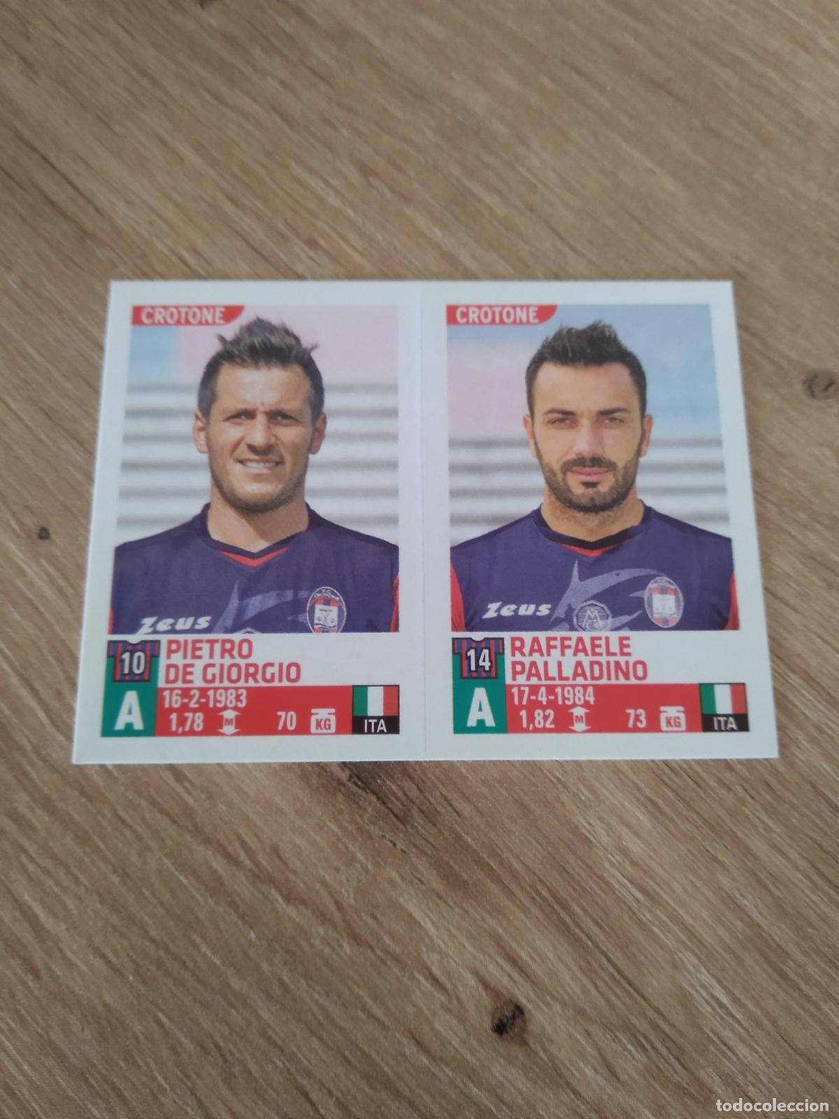 Football Stickers: 670 DE GIORGIO PALLADINO CROTONE CROMO FUTBOL PANINI LIGA ITALIA 15-16 CALCIATORI 2015-2016
