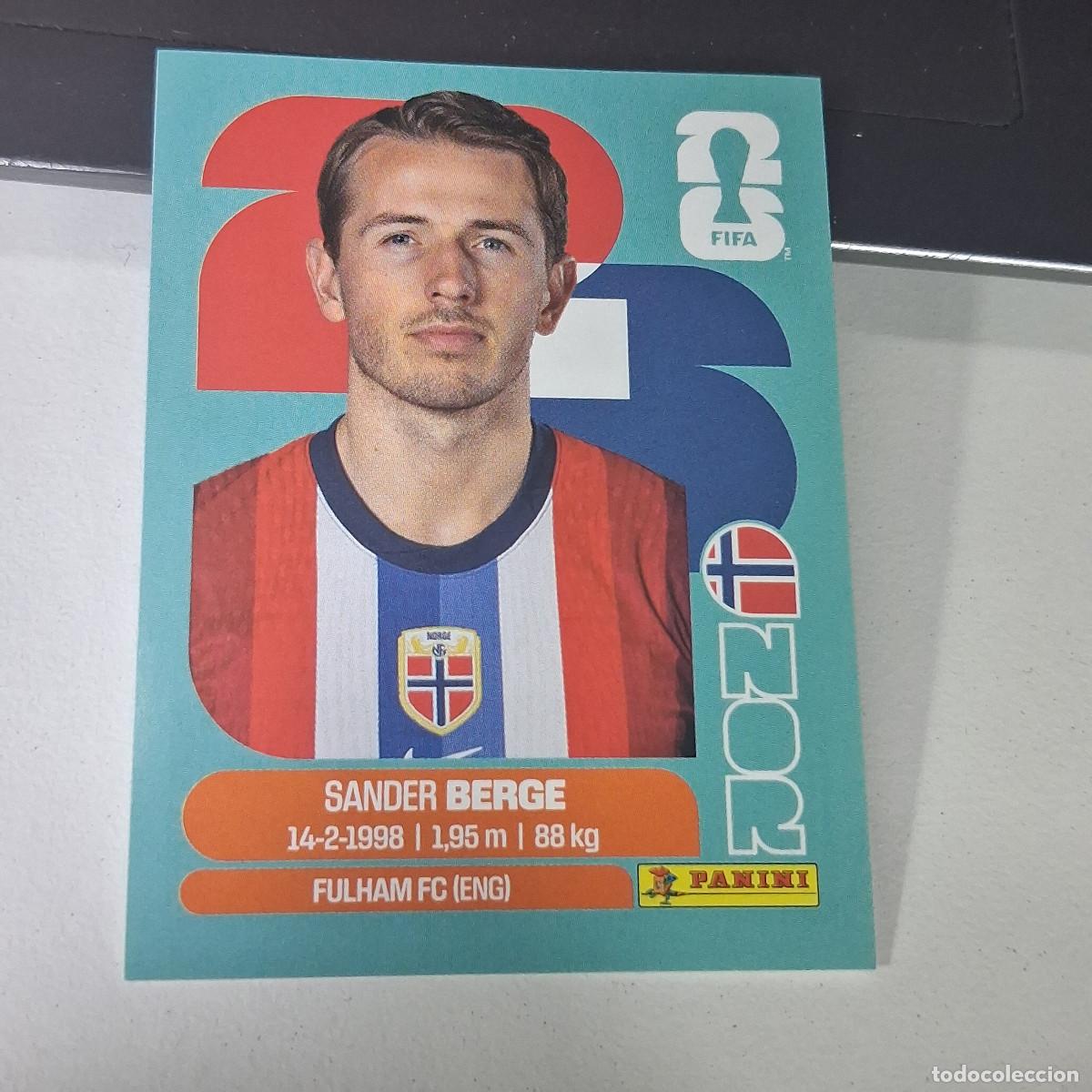 Figurine di Calcio: B22 NOR 11 NOR11 SANDER BERGE NORUEGA NORWAY NOR MUNDIAL FIFA WORLD CUP 2026 STICKER PANINI