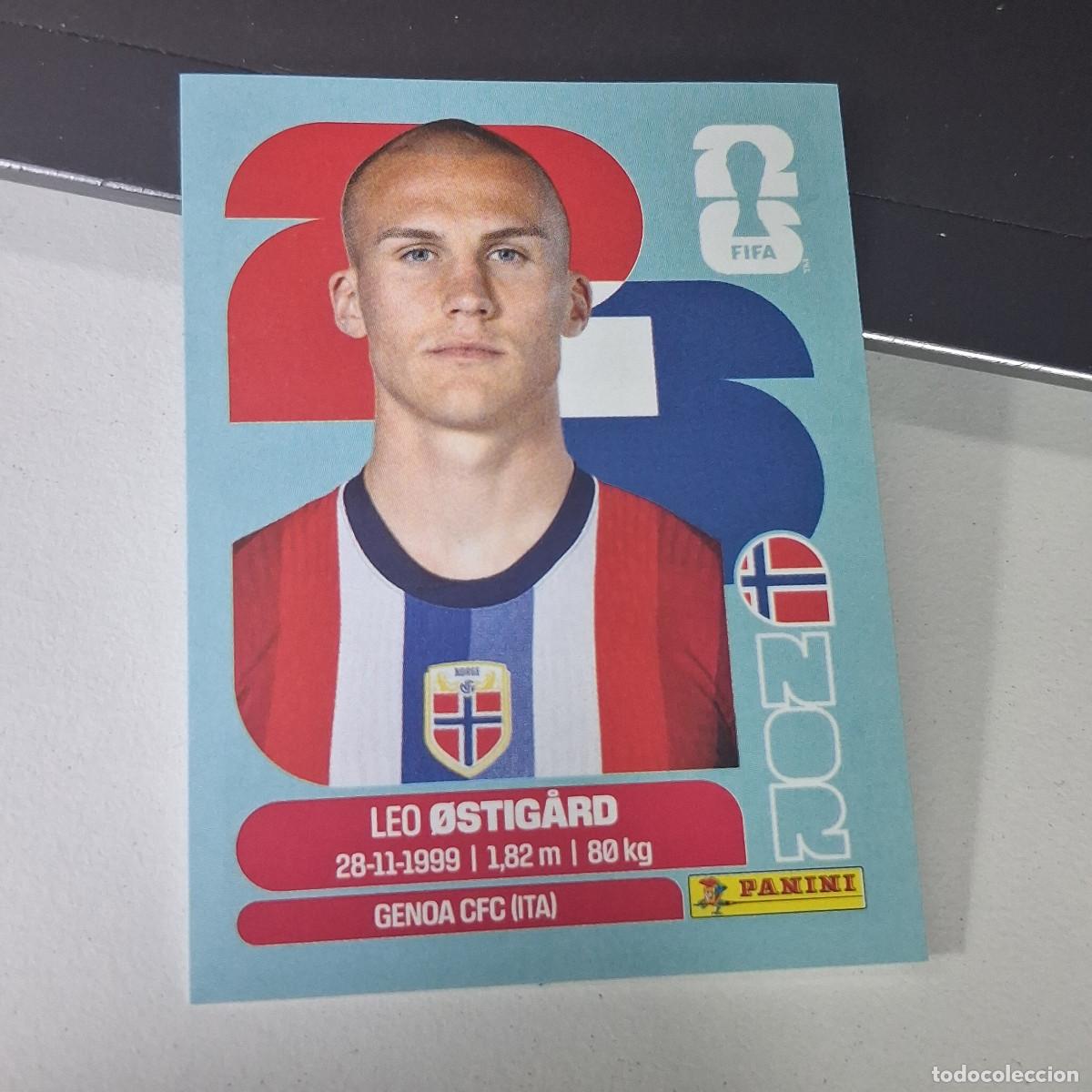 Figurine di Calcio: B22 NOR 4 NOR4 LEO OSTIGARD NORUEGA NORWAY NOR MUNDIAL FIFA WORLD CUP 2026 STICKER PANINI
