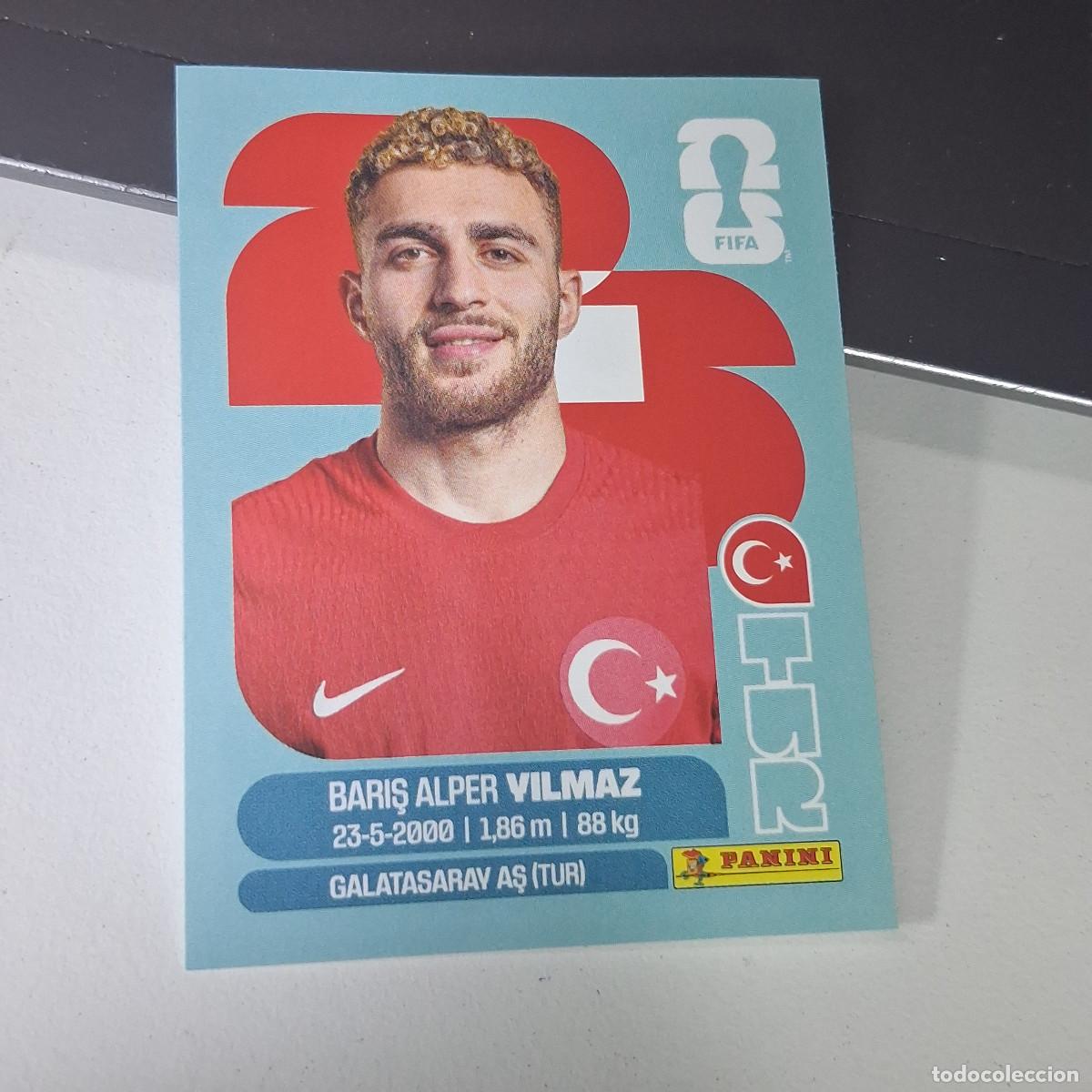 Figurine di Calcio: B22 TUR 18 TUR18 BARIS ALPER YILMAZ TURQU&Iacute;A TURQUEY TUR MUNDIAL FIFA WORLD CUP 2026 STICKER PANINI