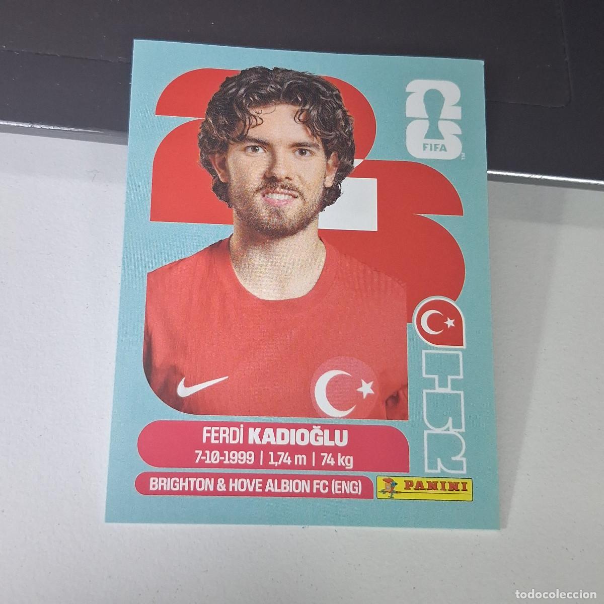 Figurine di Calcio: B22 TUR 8 TUR8 FERDI KADIOGLU TURQUIA TURQUEY TUR MUNDIAL FIFA WORLD CUP 2026 STICKER PANINI