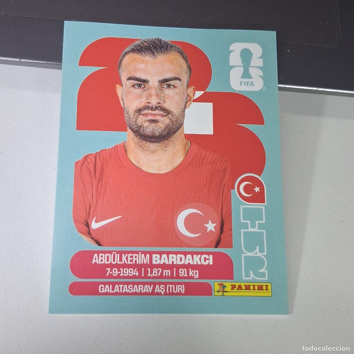 Figurine di Calcio: B22 TUR 5 TUR5 ABDULKERIM BARDAKCI TURQUIA TURQUEY MUNDIAL FIFA WORLD CUP 2026 STICKER PANINI