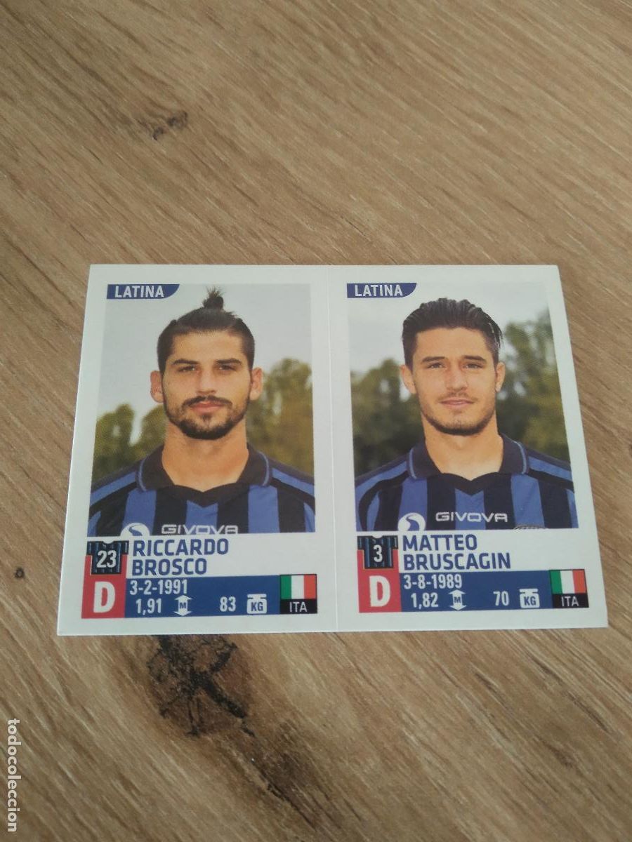 Figurine di Calcio: 675 BROSCO BRUSCAGIN LATINA CROMO FUTBOL PANINI LIGA ITALIA 15-16 CALCIATORI 2015-2016