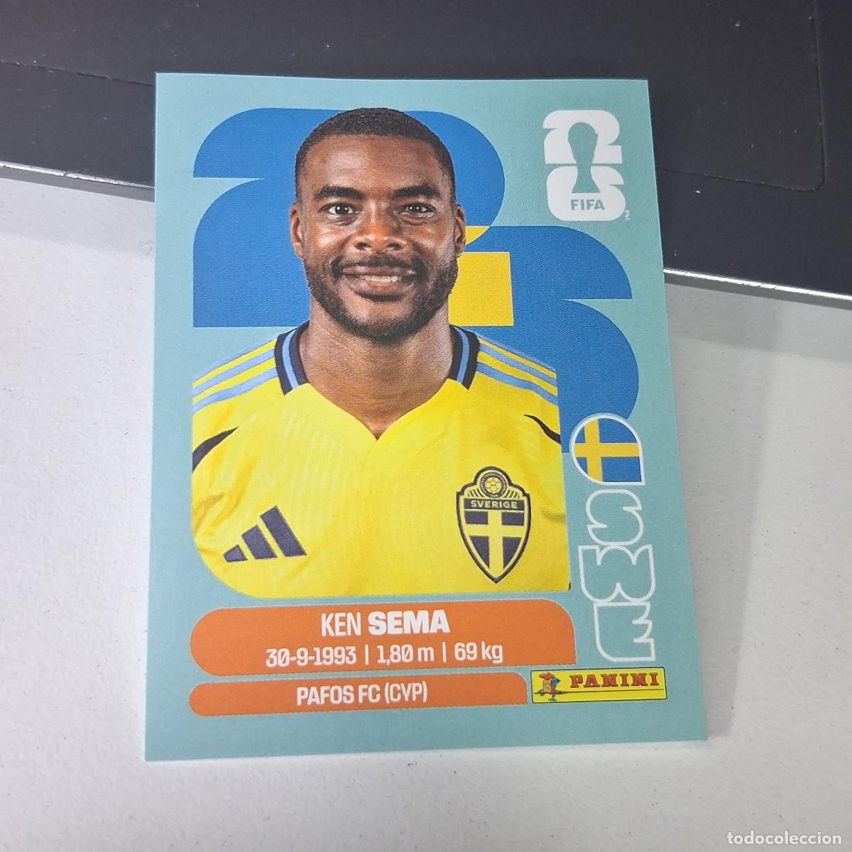 Figurine di Calcio: B22 SWE 15 SWE15 KEN SEMA SUECIA SWEDEN SWE MUNDIAL FIFA WORLD CUP 2026 STICKER PANINI
