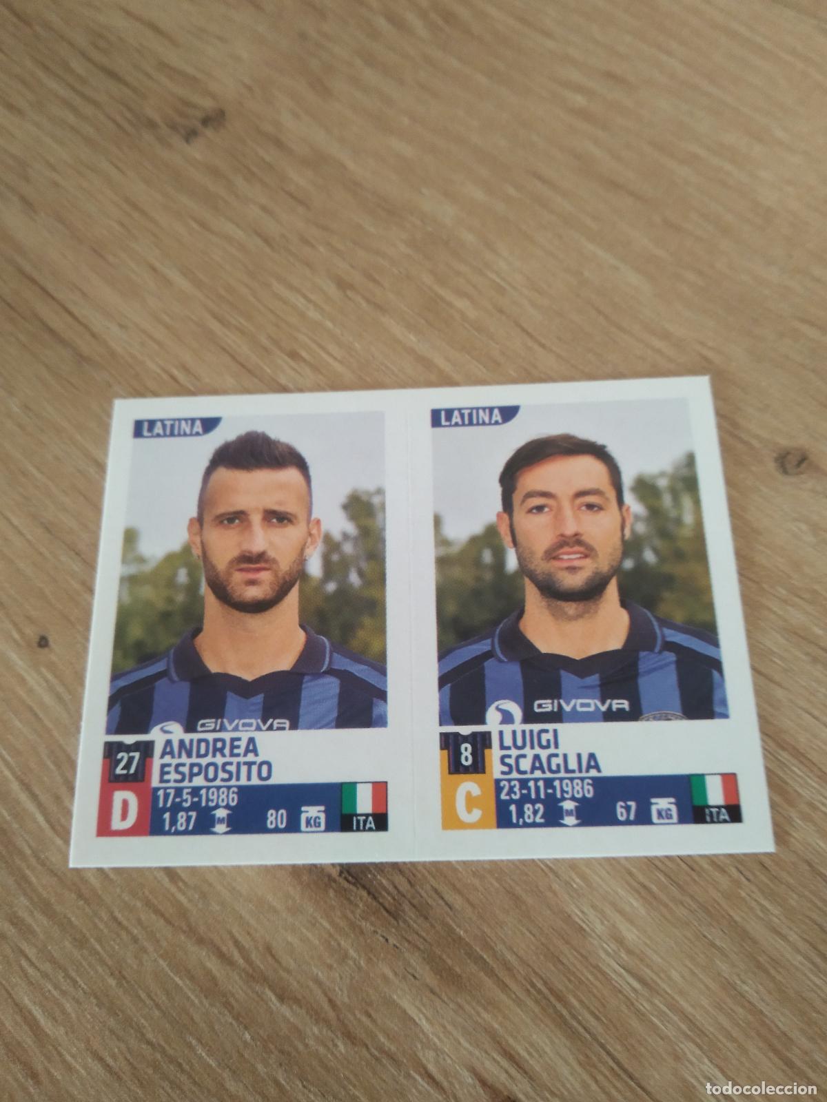 Cromos de F&uacute;tbol: 677 ESPOSITO LUIGI SCAGLIA LATINA CROMO FUTBOL PANINI LIGA ITALIA 15-16 CALCIATORI 2015-2016
