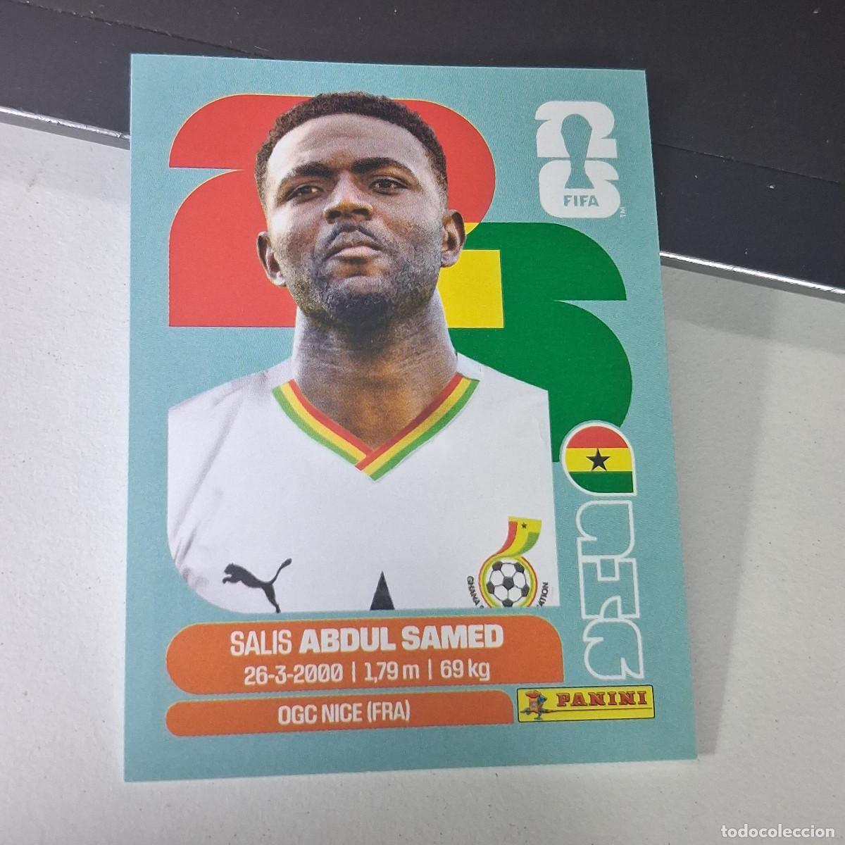 Cromos de F&uacute;tbol: B22 GHA11 SALIS ABDUL SAMED 11 GHANA GHA MUNDIAL FIFA WORLD CUP 2026 STICKER PANINI