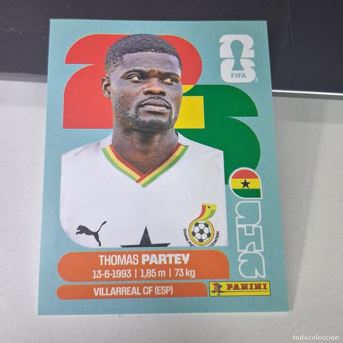 Cromos de F&uacute;tbol: B22 GHA10 THOMAS PARTEY 10 PARAGUAY PAR MUNDIAL FIFA WORLD CUP 2026 STICKER PANINI