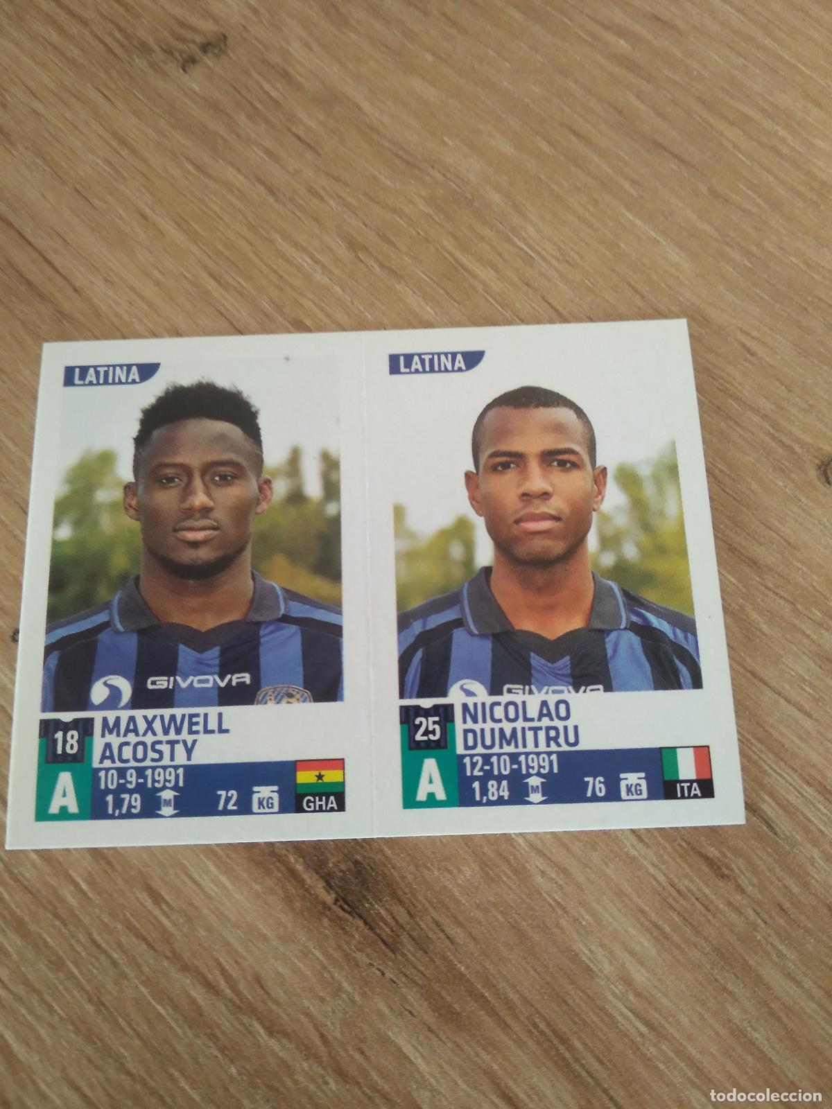 Cromos de F&uacute;tbol: 681 ACOSTY DUMITRU LATINA CROMO FUTBOL PANINI LIGA ITALIA 15-16 CALCIATORI 2015-2016