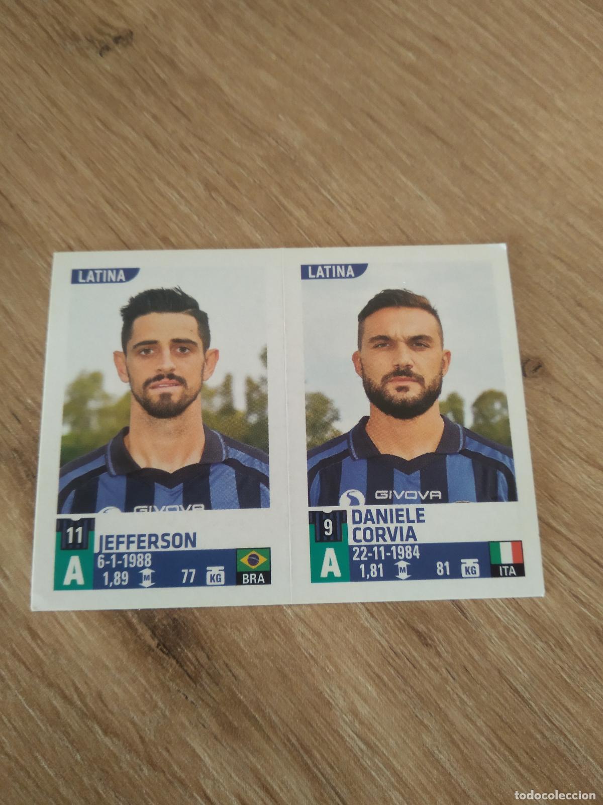 Cromos de F&uacute;tbol: 682 JEFFERSON DANIELE CORVIA LATINA CROMO FUTBOL PANINI LIGA ITALIA 15-16 CALCIATORI 2015-2016