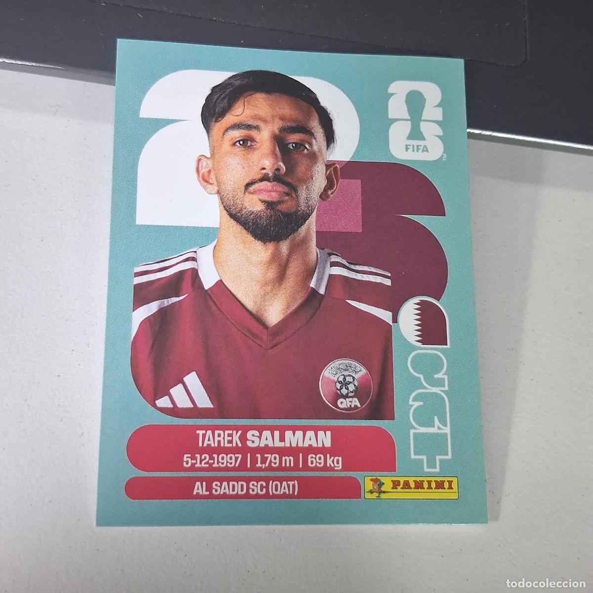Fu&szlig;ball-Sticker: B22 QAT 8 QAT8 TAREK SALMAN QATAR MUNDIAL FIFA WORLD CUP 2026 STICKER PANINI