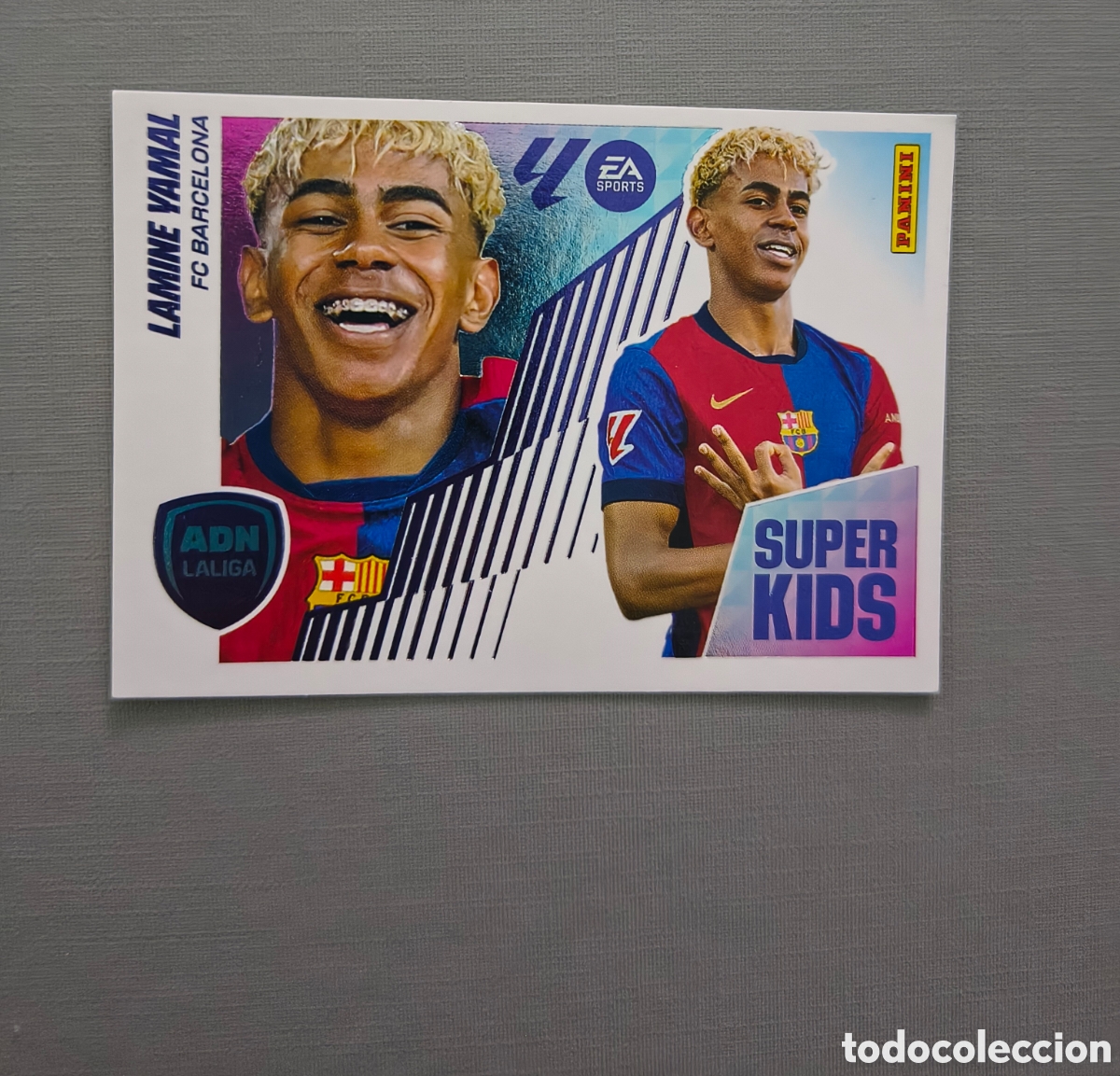 Fu&szlig;ball-Sticker: LALIGA ESTE EA SPORTS 25 26 ALBUM PANINI ADN SUPER KIDS&nbsp; N 14 LAMINE YAMAL FC BARCELONA&nbsp;