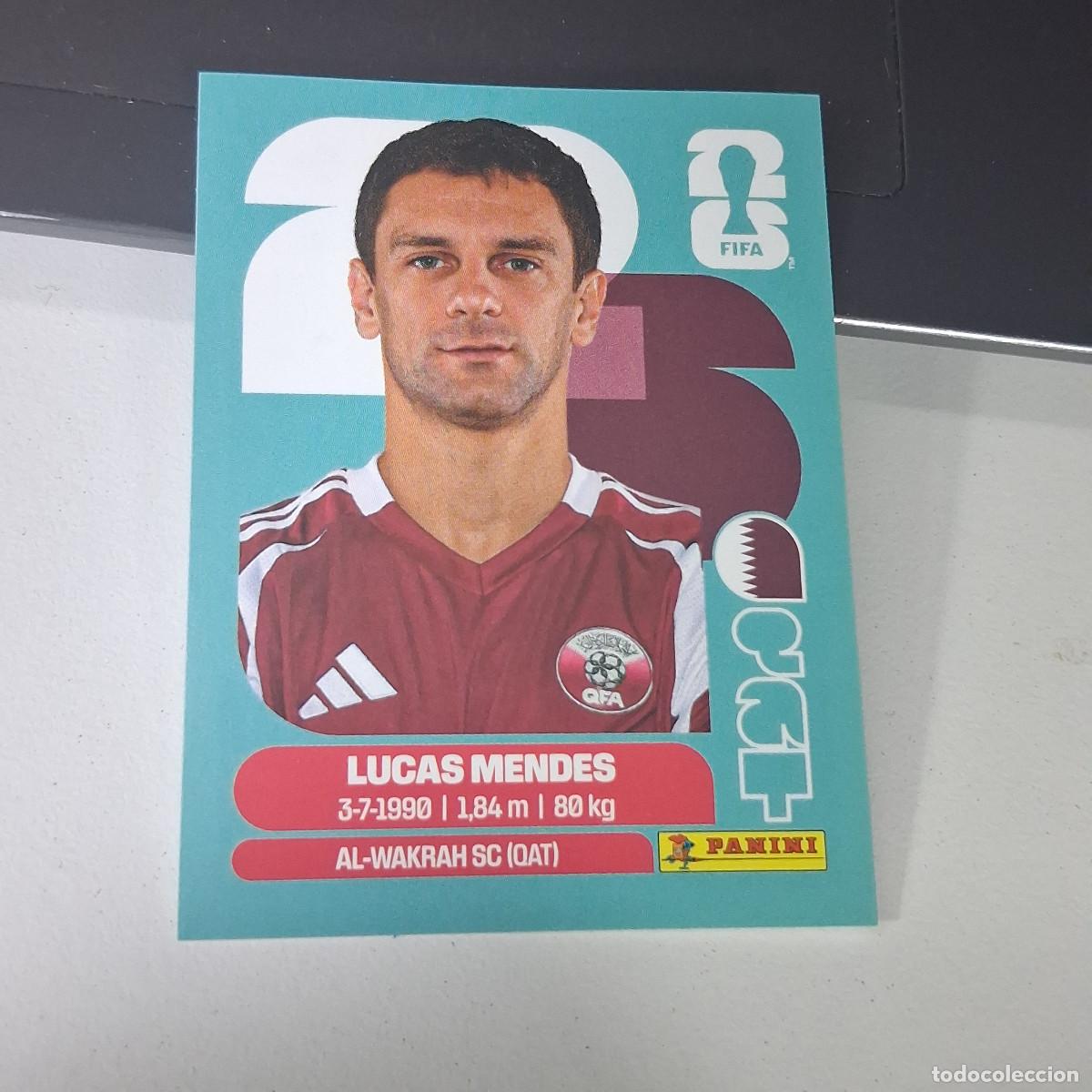 Fu&szlig;ball-Sticker: B22 QAT 4 QAT4 LUCAS MENDES QATAR CATAR QAT MUNDIAL FIFA WORLD CUP 2026 STICKER PANINI
