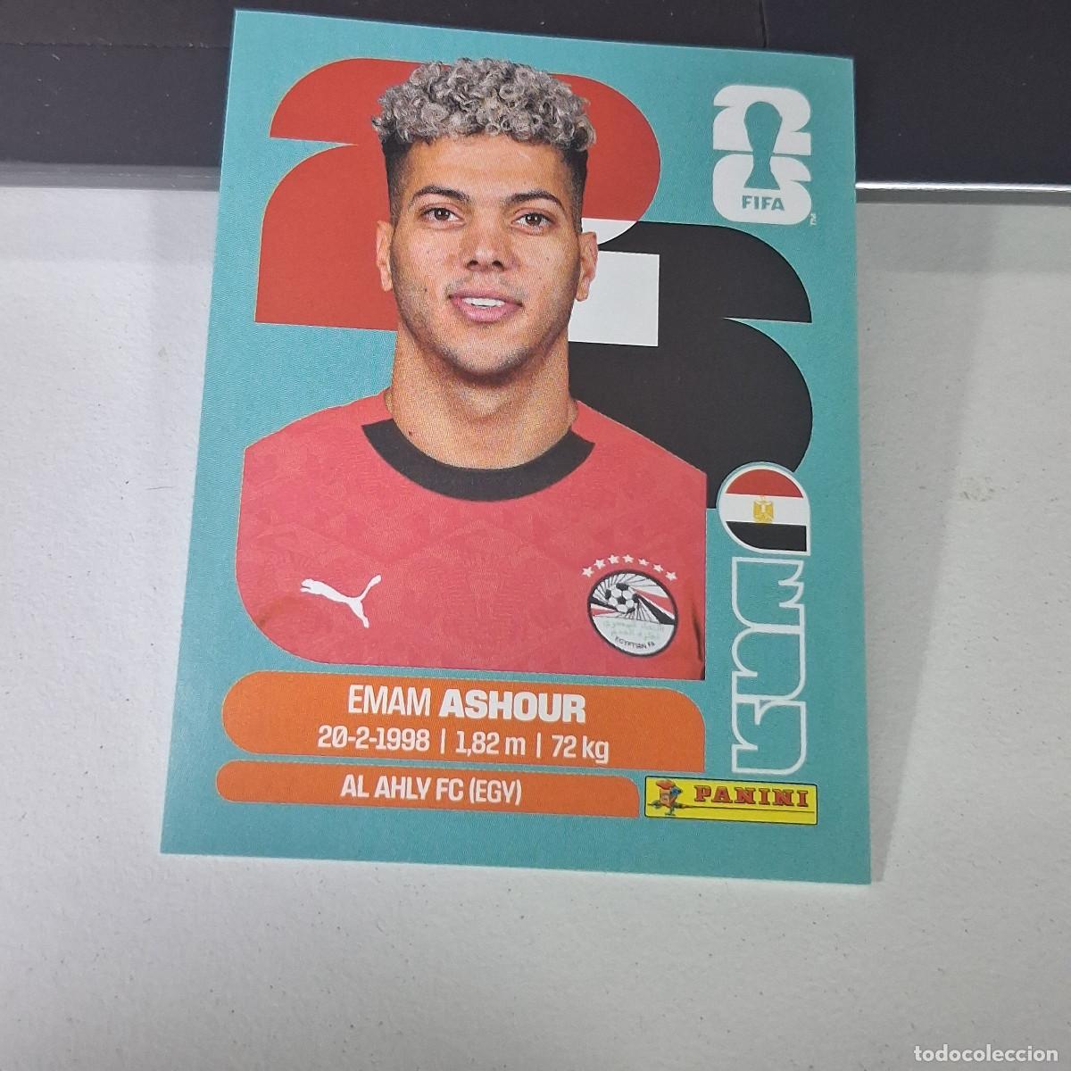 Cromos de F&uacute;tbol: B22 EGY 15 EGY15 EMAM ASHOUR EGYPTO EGYPT EGY MUNDIAL FIFA WORLD CUP 2026 STICKER PANINI