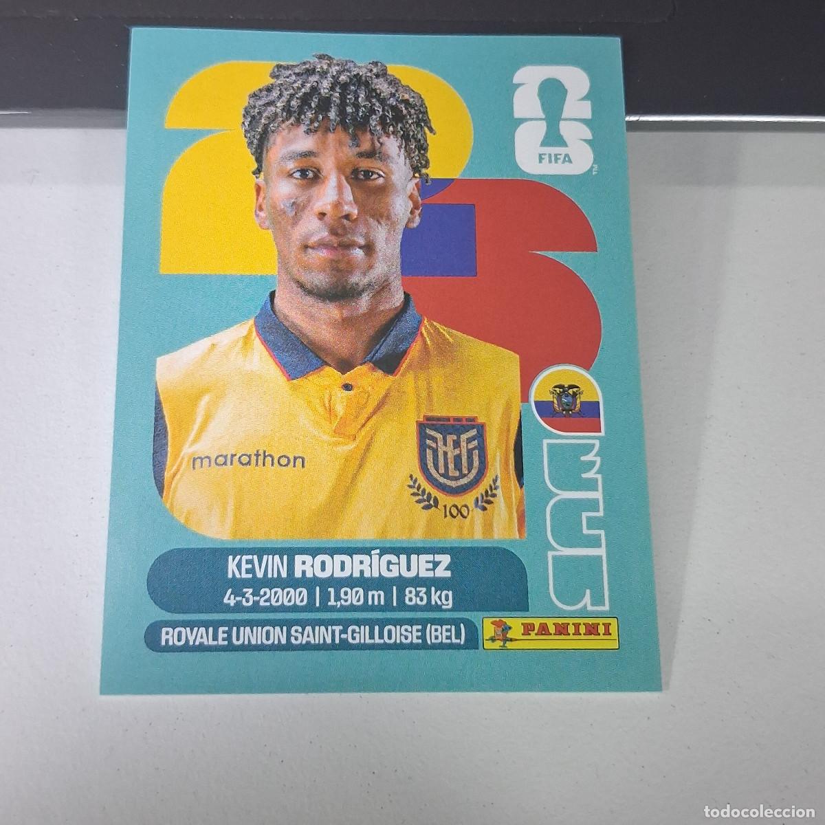 Cromos de F&uacute;tbol: B22 ECU 19 ECU19 KEVIN RODRIGUEZ ECUADOR MUNDIAL FIFA WORLD CUP 2026 STICKER PANINI